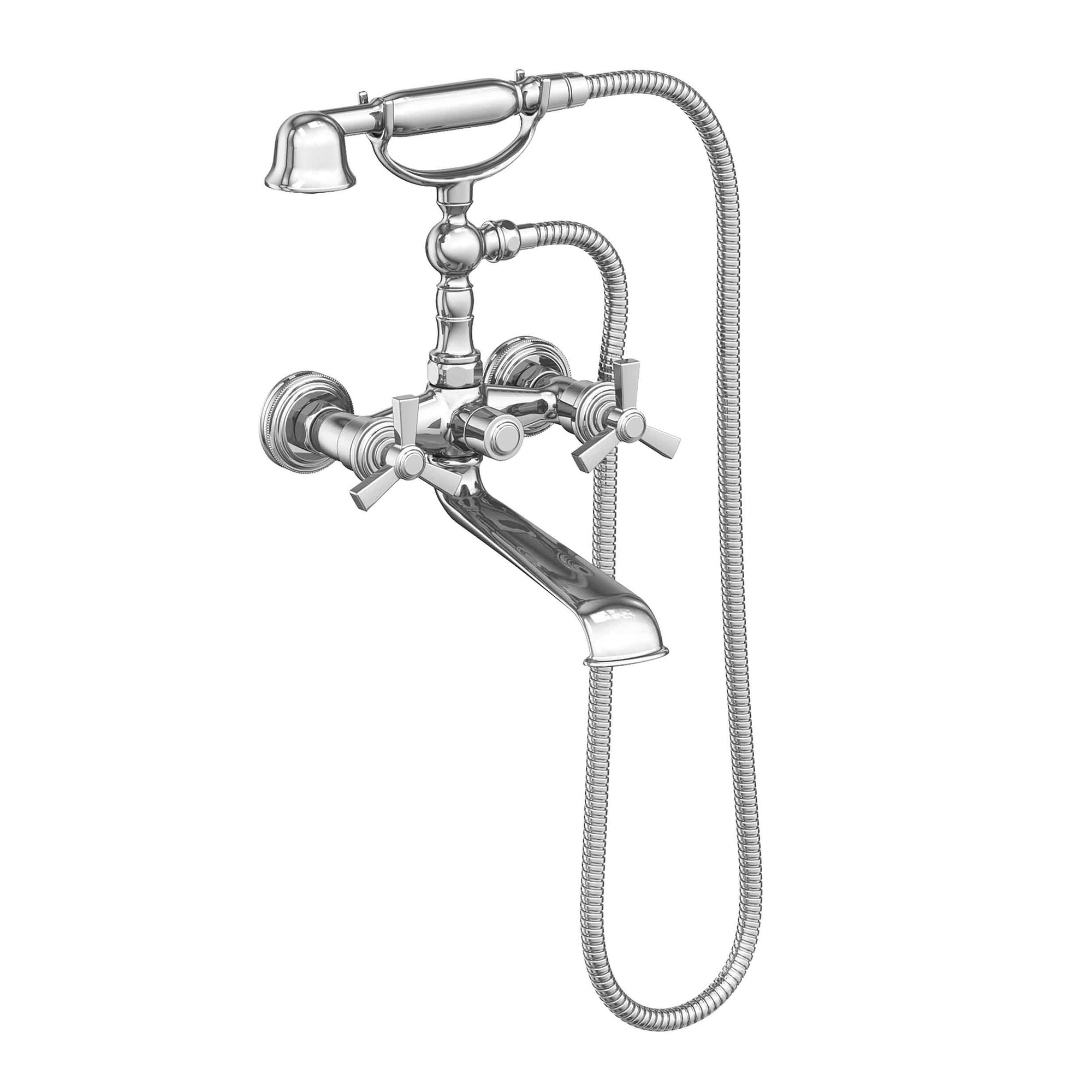 Newport Brass Miro Exposed Tub & Hand Shower Set - Wall Mount