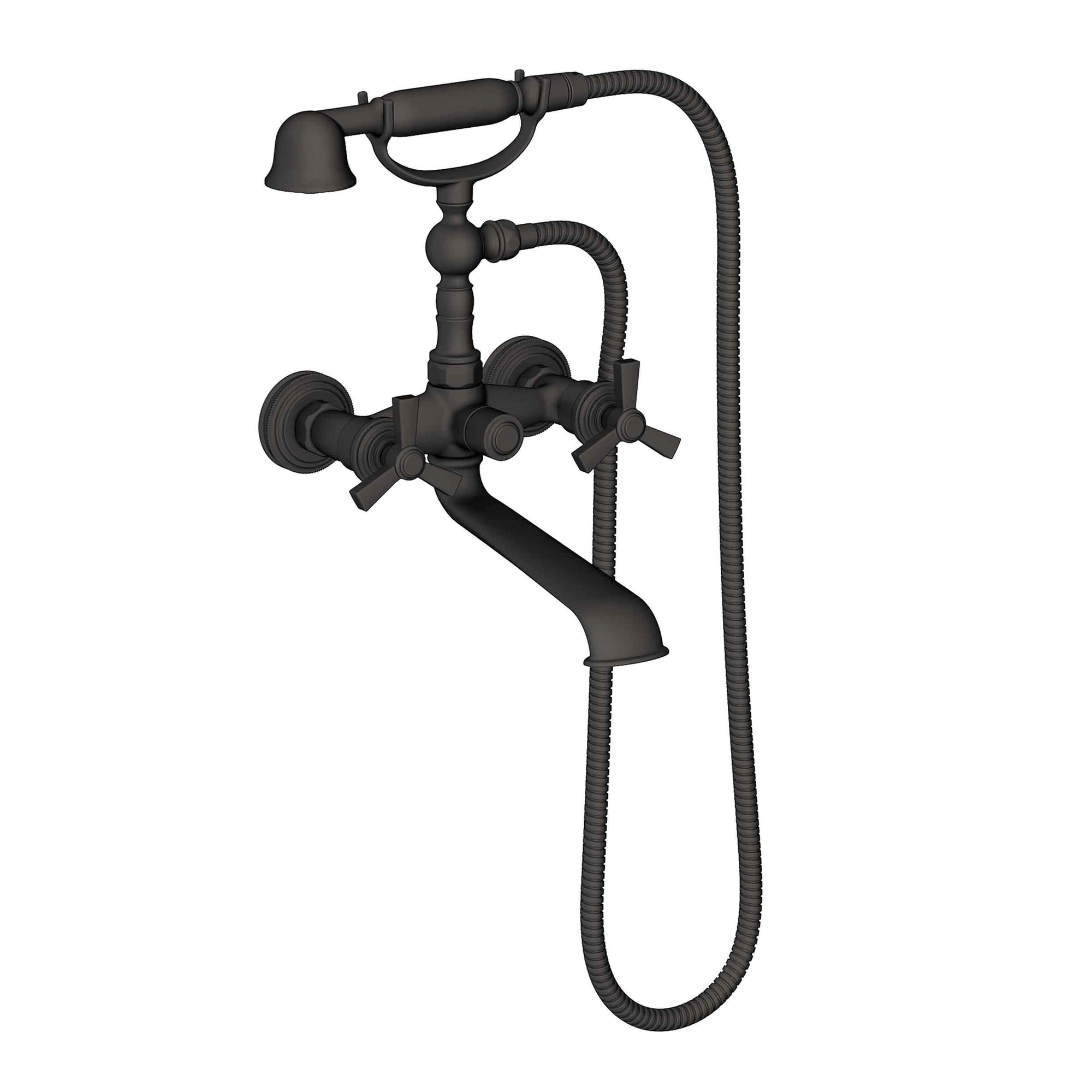 Newport Brass Miro Exposed Tub & Hand Shower Set - Wall Mount