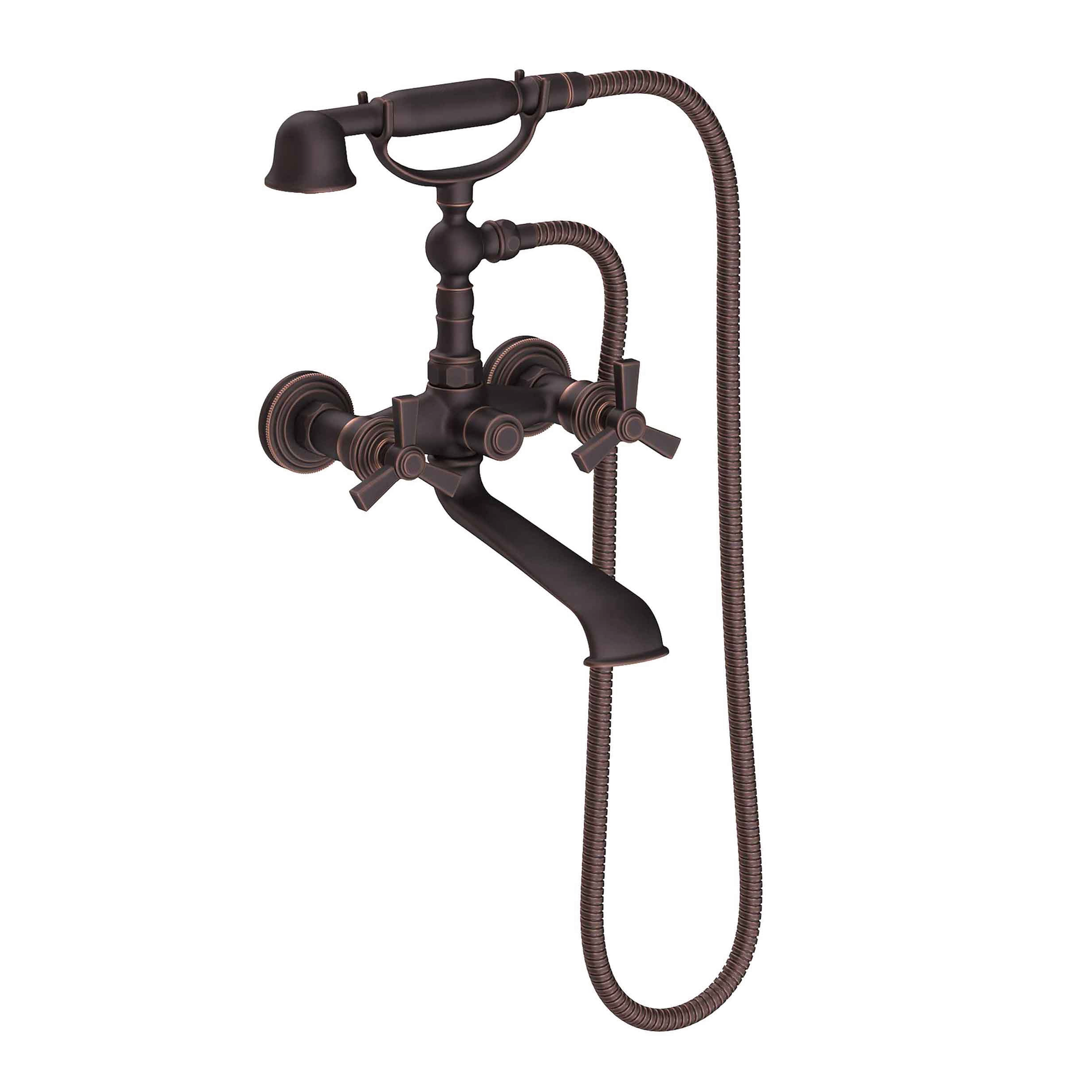 Newport Brass Miro Exposed Tub & Hand Shower Set - Wall Mount