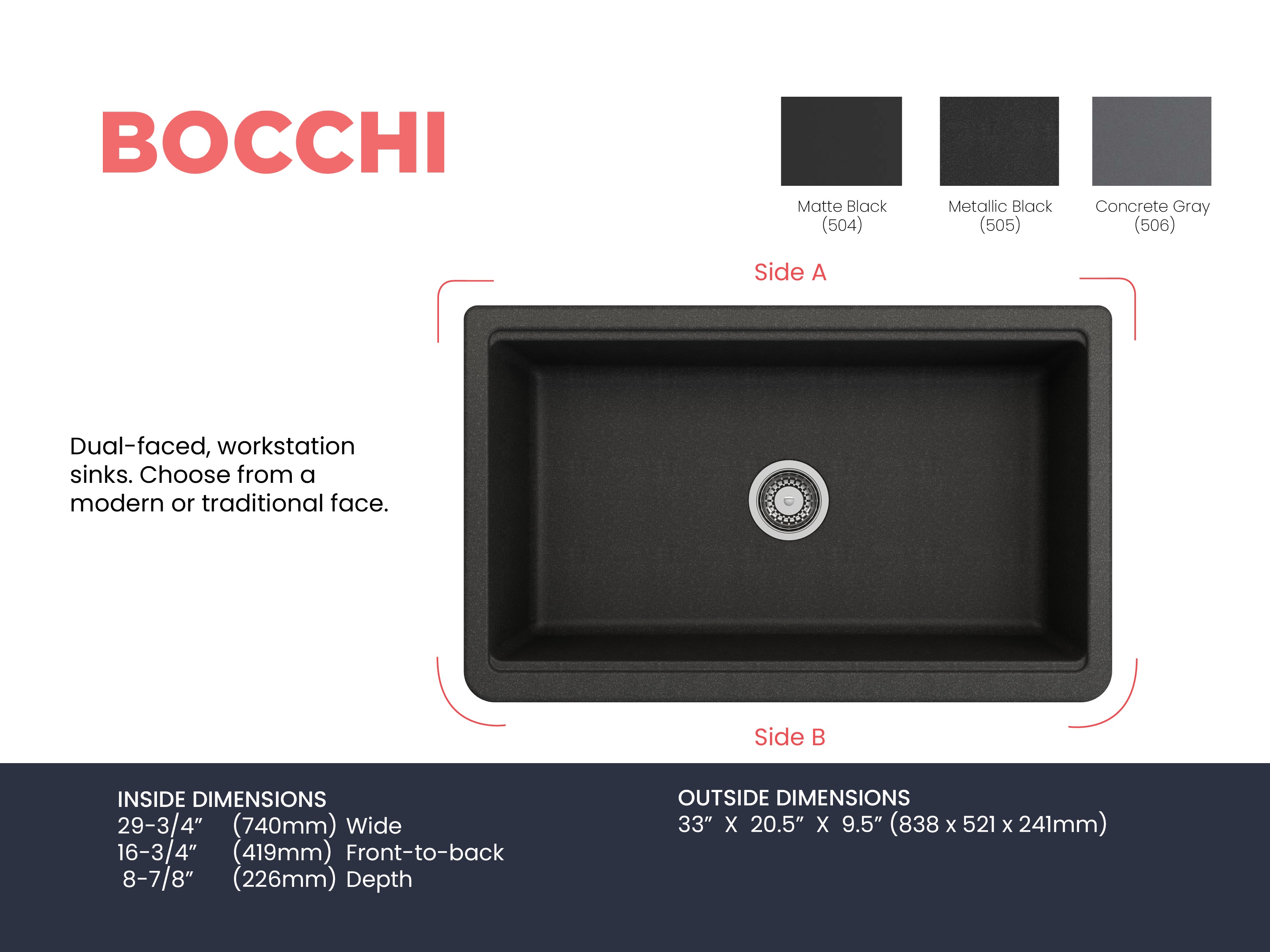 Arona Apron-Front 33 in. Single Bowl Granite Composite Kitchen Sink with Integrated Workstation and Accessories 1600