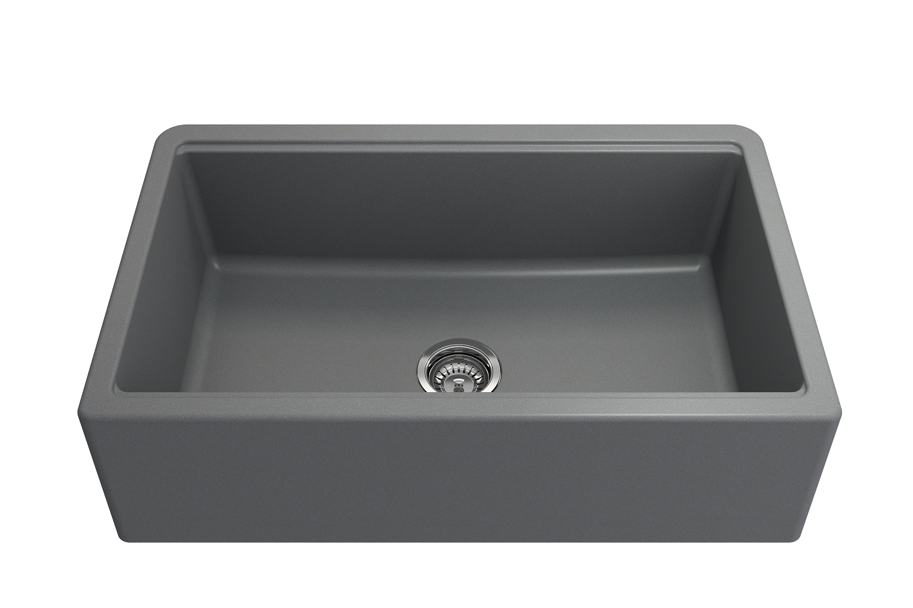 Arona Apron-Front 33 in. Single Bowl Granite Composite Kitchen Sink with Integrated Workstation and Accessories 1600