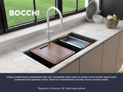 BAVENO LUX 34 Granite Workstation Sinks