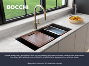 BAVENO LUX 34D Granite Workstation Sinks