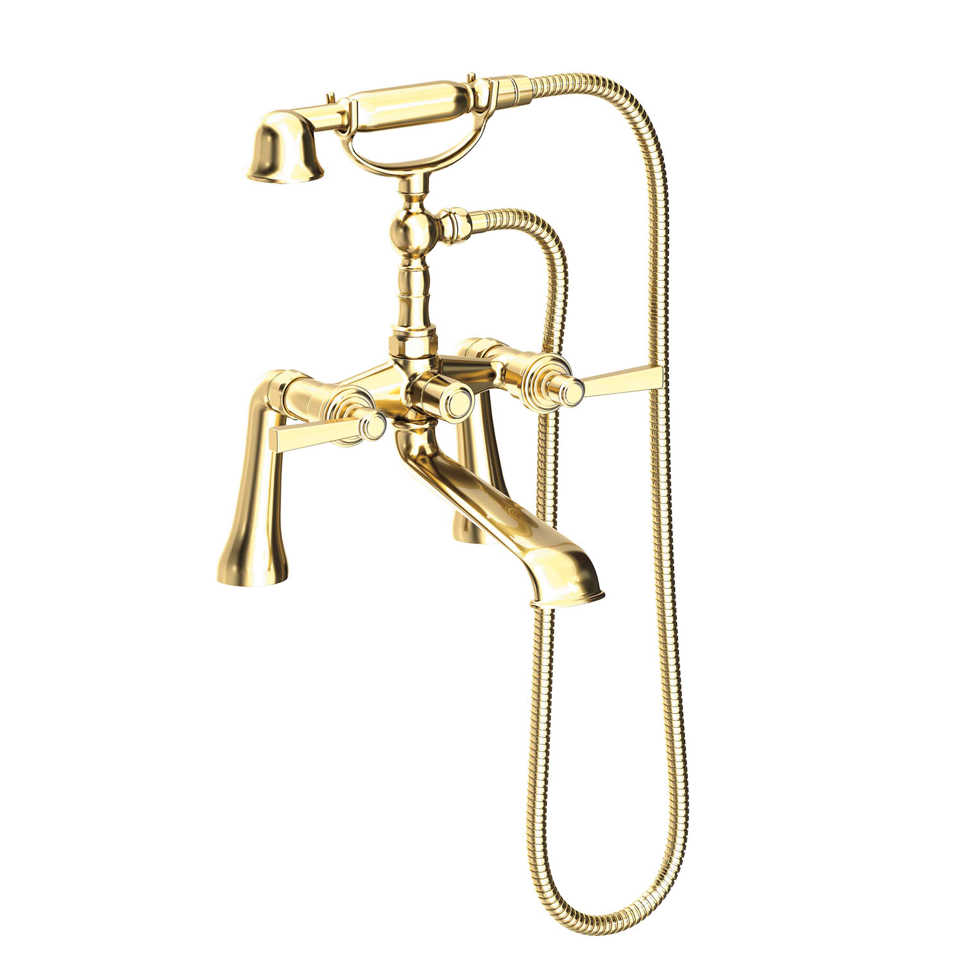 Newport Brass Miro Exposed Tub & Hand Shower Set - Deck Mount