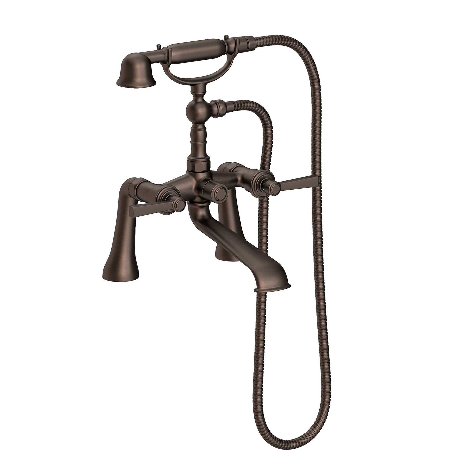 Newport Brass Miro Exposed Tub & Hand Shower Set - Deck Mount