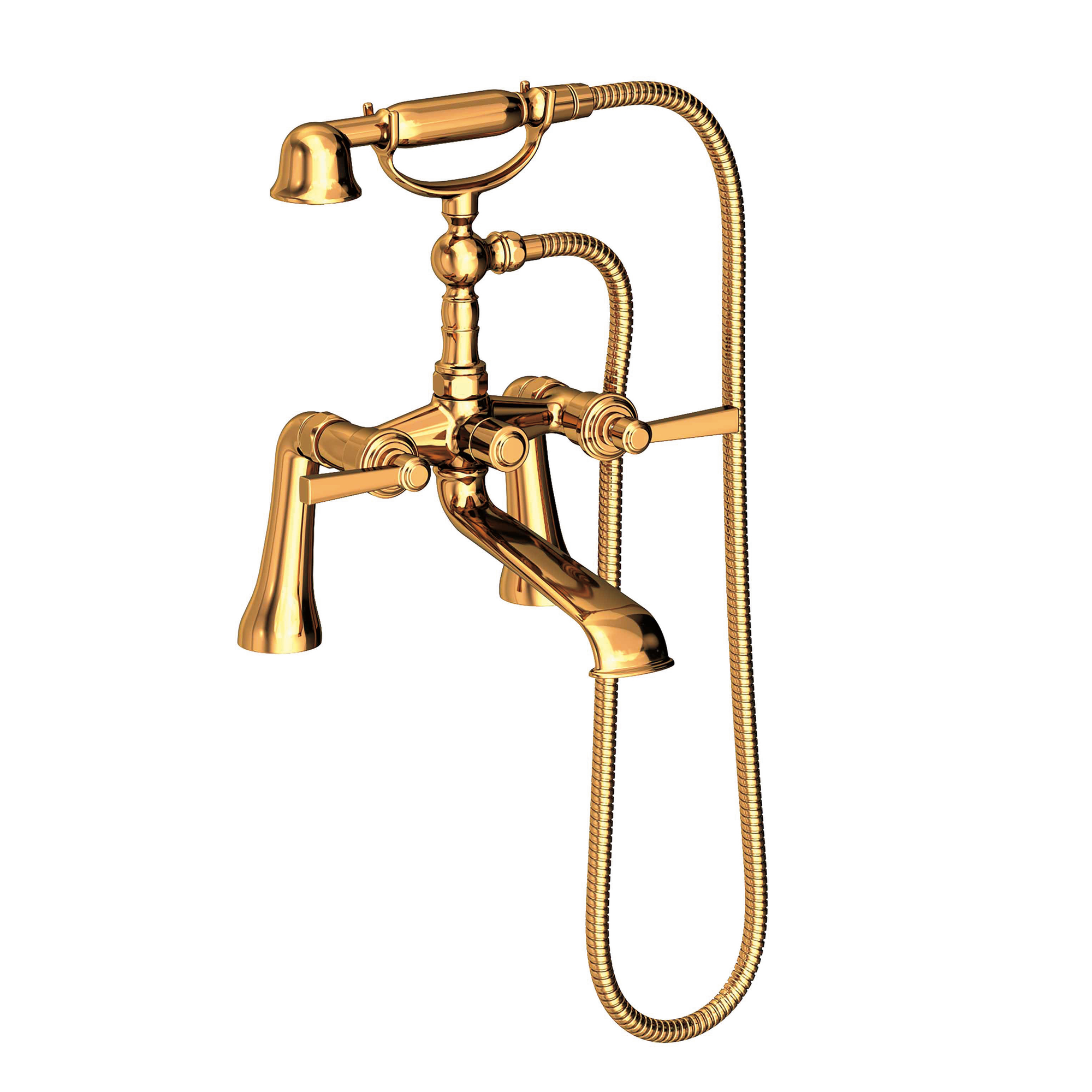 Newport Brass Miro Exposed Tub & Hand Shower Set - Deck Mount