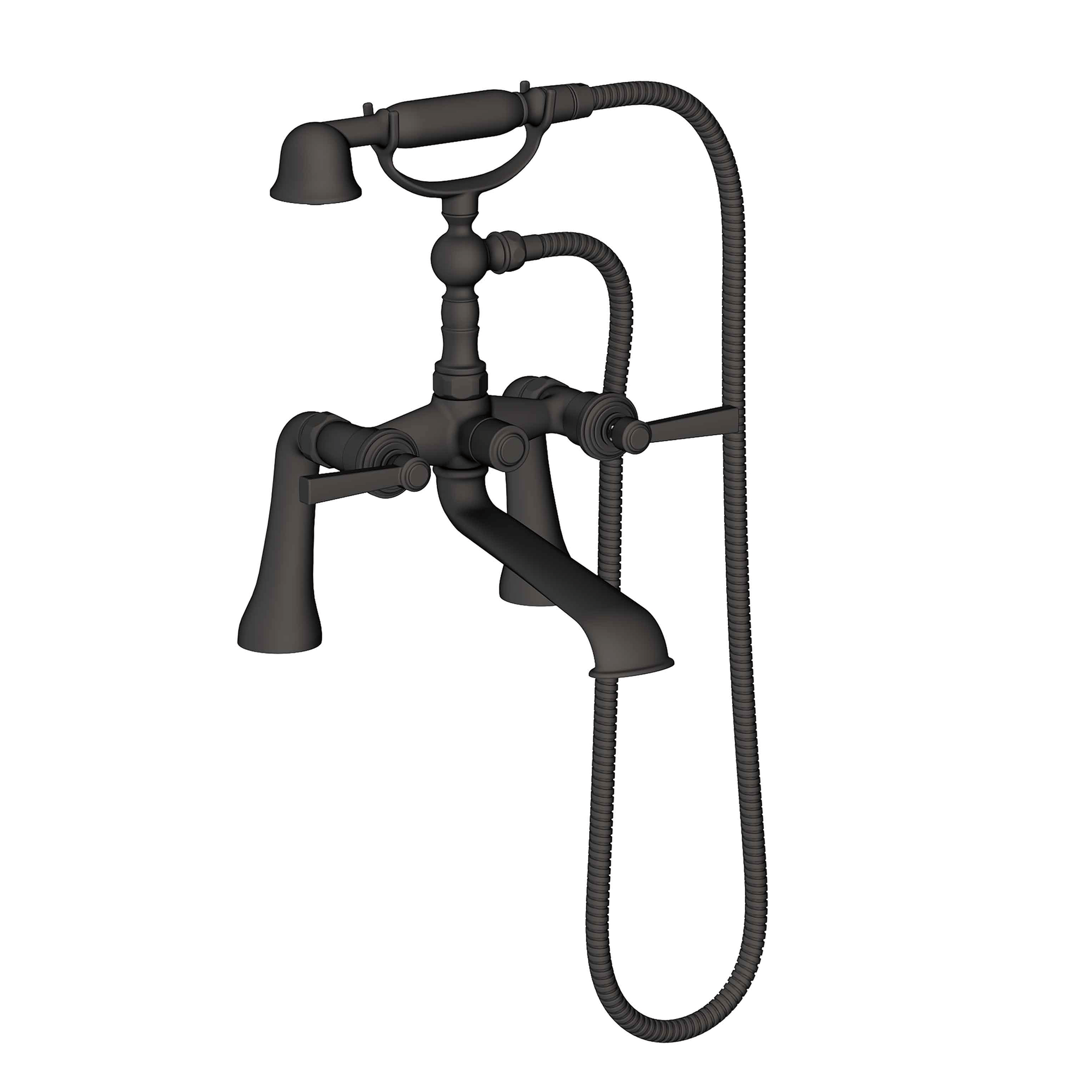 Newport Brass Miro Exposed Tub & Hand Shower Set - Deck Mount