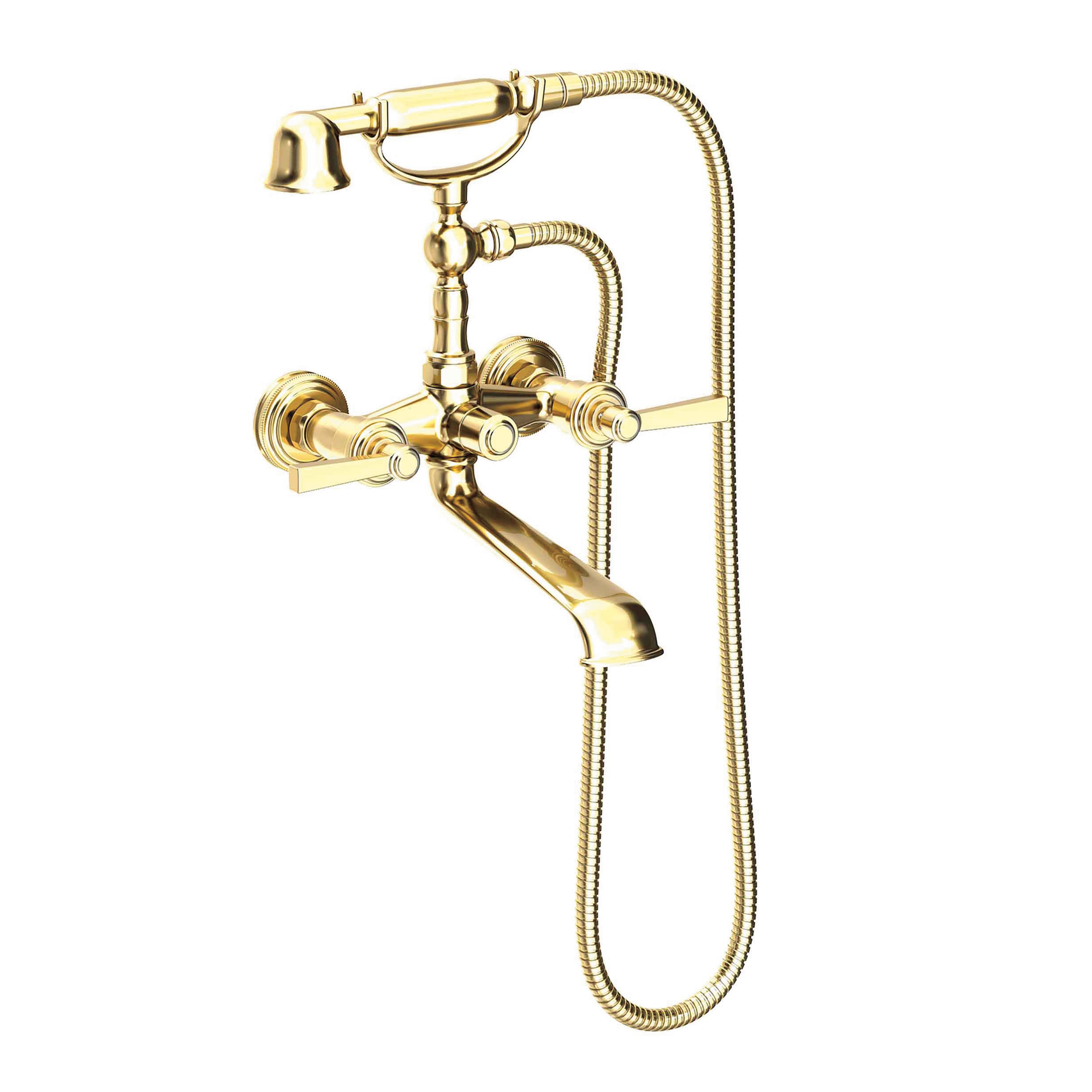 Newport Brass Miro Exposed Tub & Hand Shower Set - Wall Mount