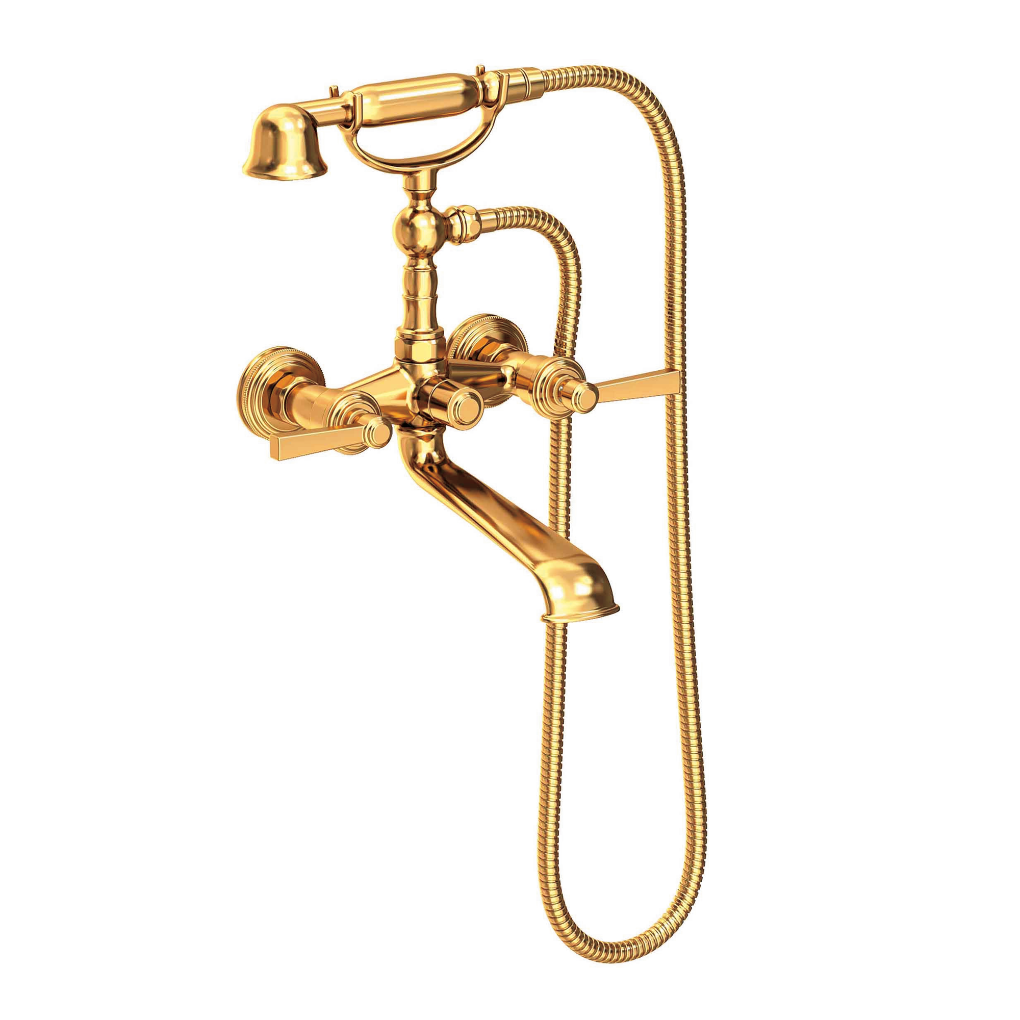 Newport Brass Miro Exposed Tub & Hand Shower Set - Wall Mount
