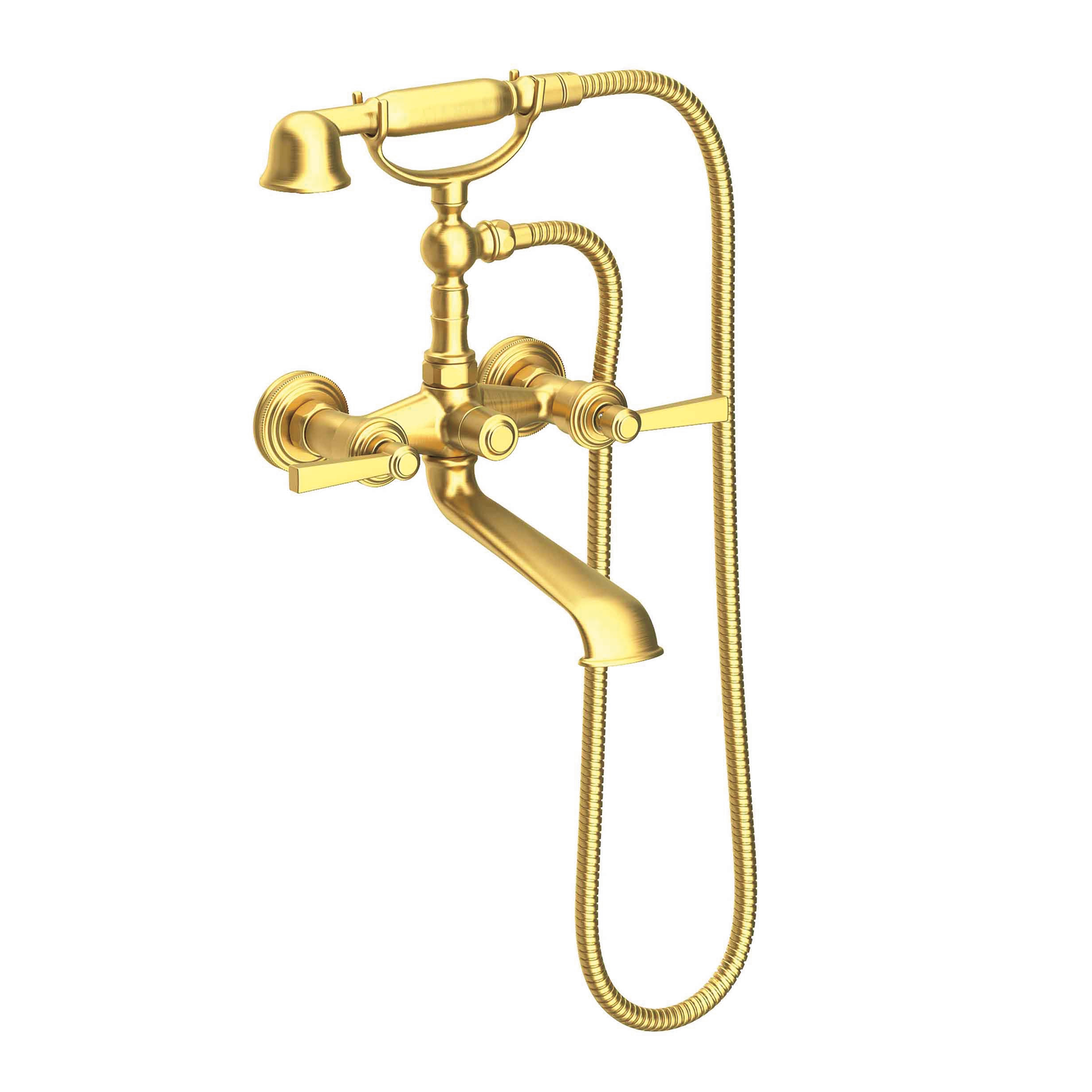 Newport Brass Miro Exposed Tub & Hand Shower Set - Wall Mount