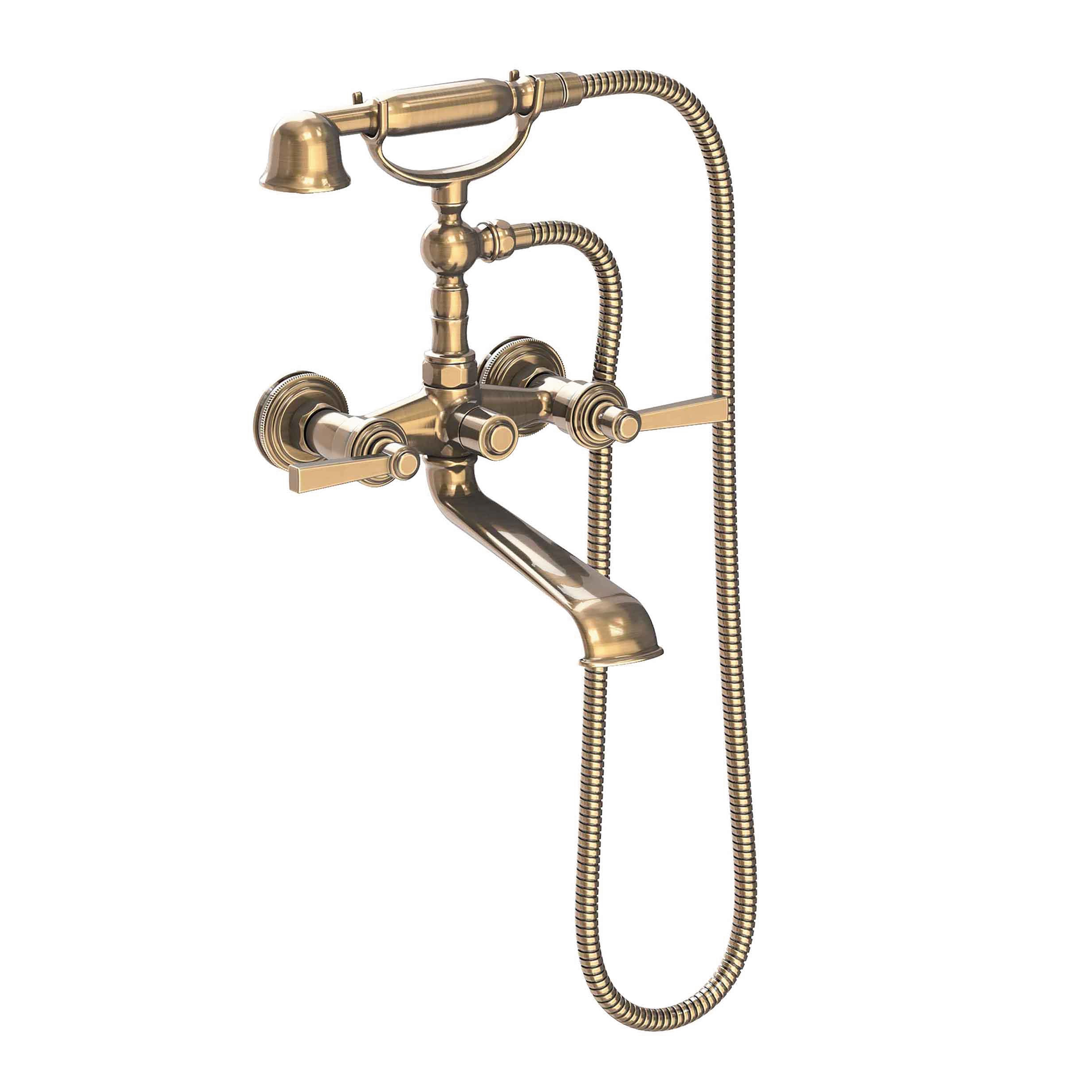 Newport Brass Miro Exposed Tub & Hand Shower Set - Wall Mount