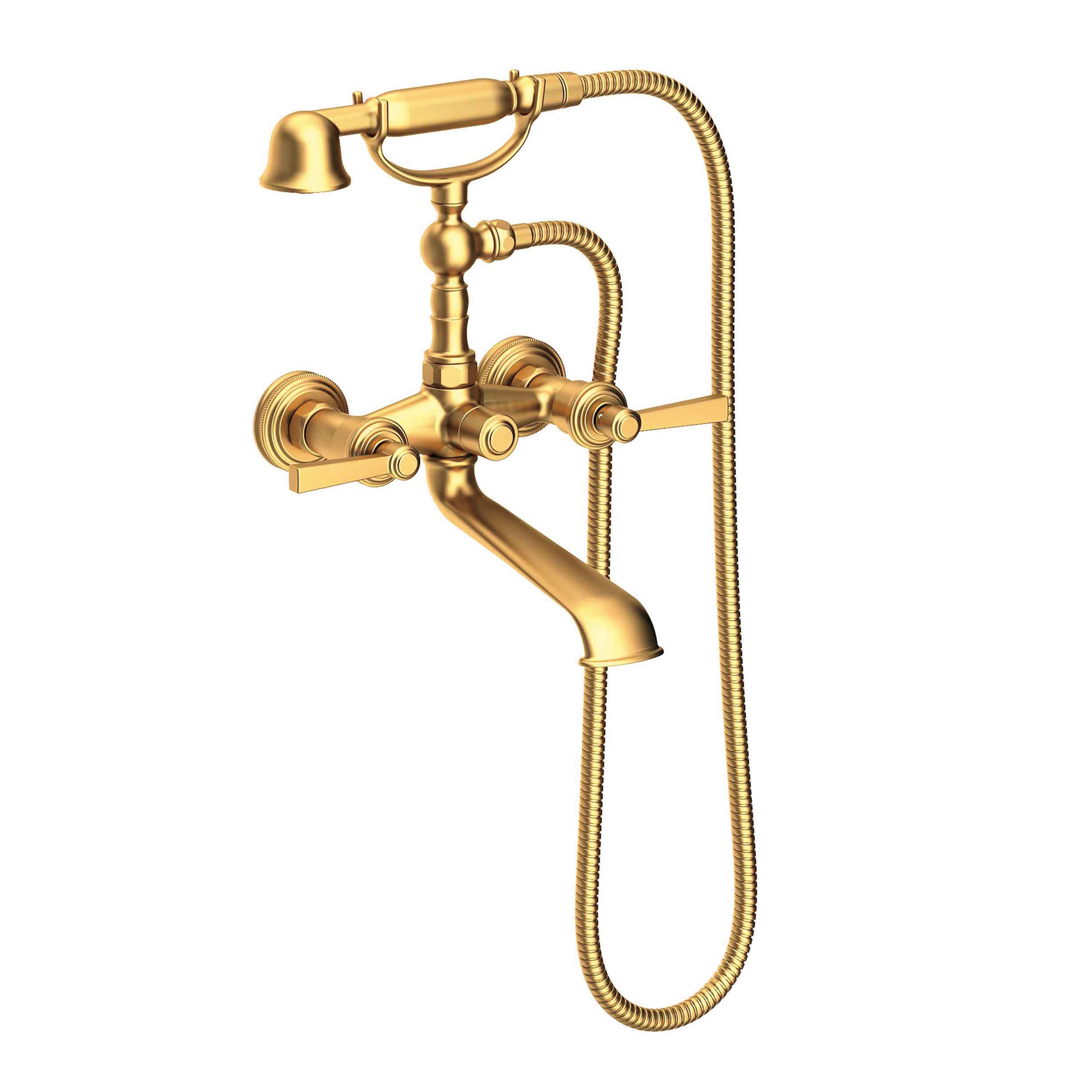 Newport Brass Miro Exposed Tub & Hand Shower Set - Wall Mount