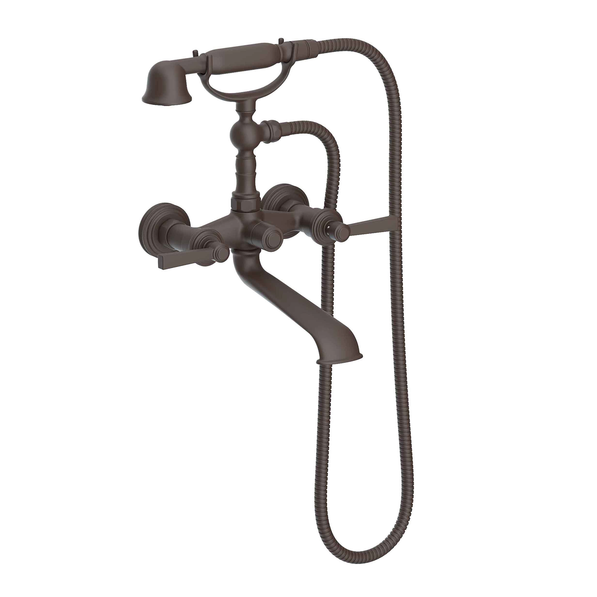 Newport Brass Miro Exposed Tub & Hand Shower Set - Wall Mount