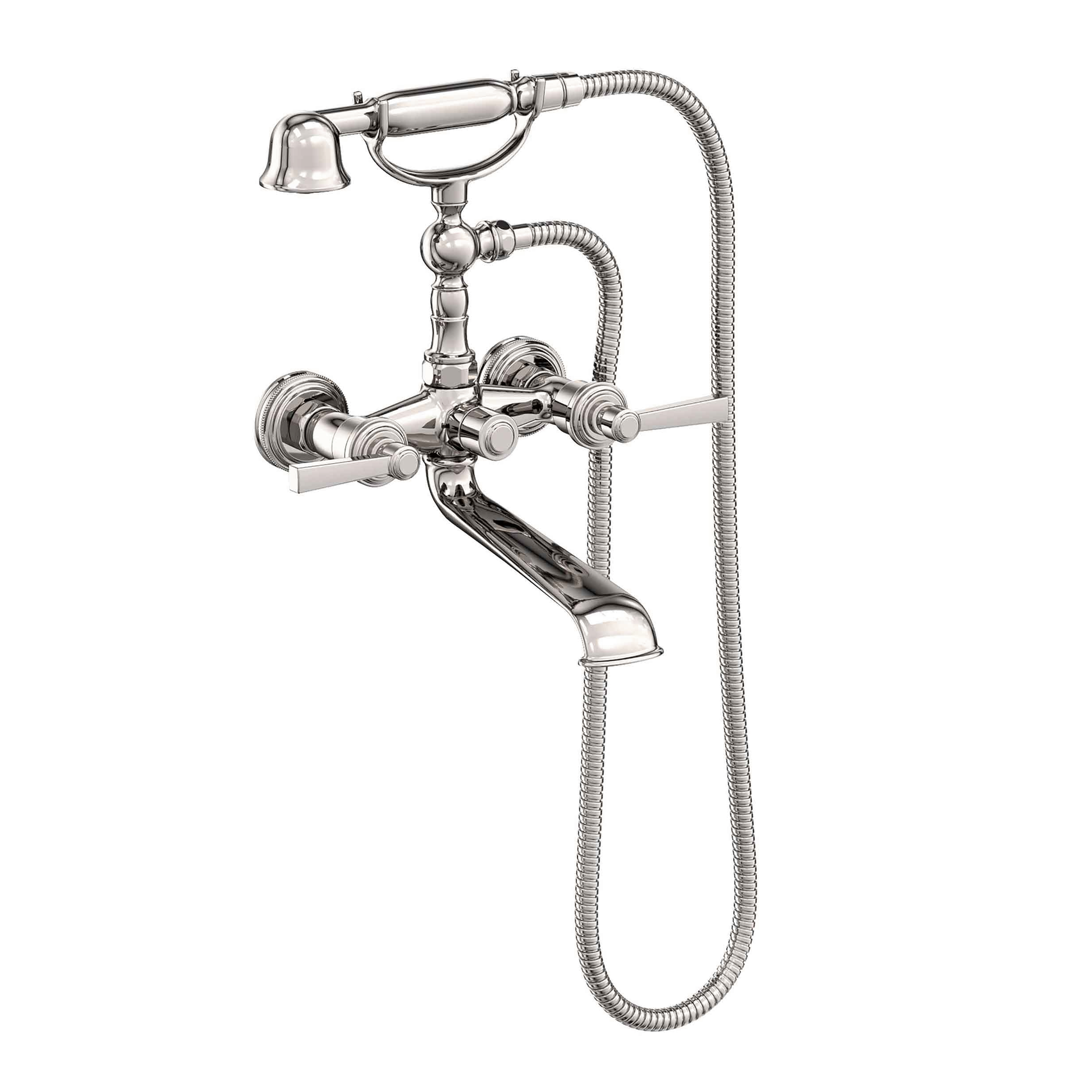Newport Brass Miro Exposed Tub & Hand Shower Set - Wall Mount