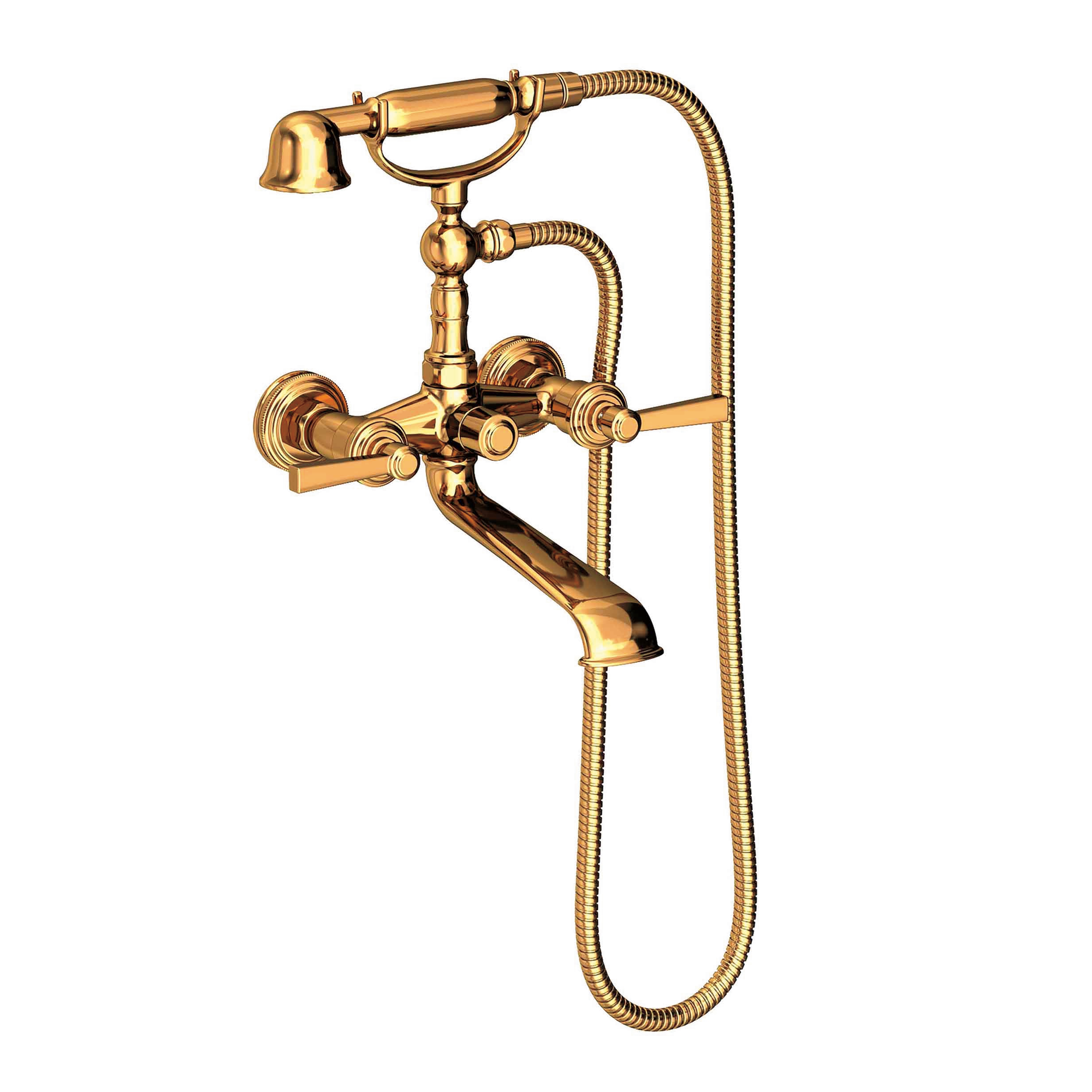 Newport Brass Miro Exposed Tub & Hand Shower Set - Wall Mount