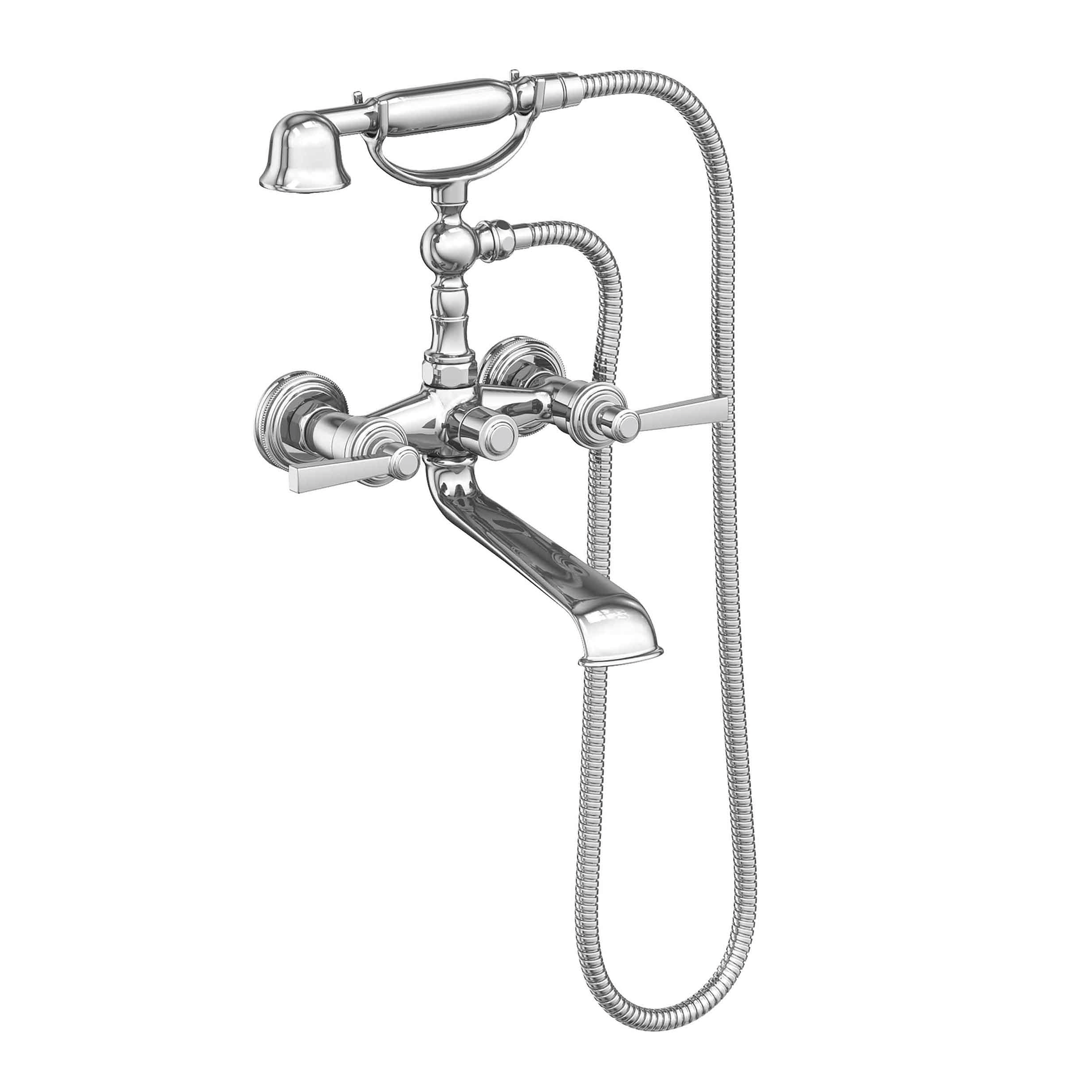 Newport Brass Miro Exposed Tub & Hand Shower Set - Wall Mount