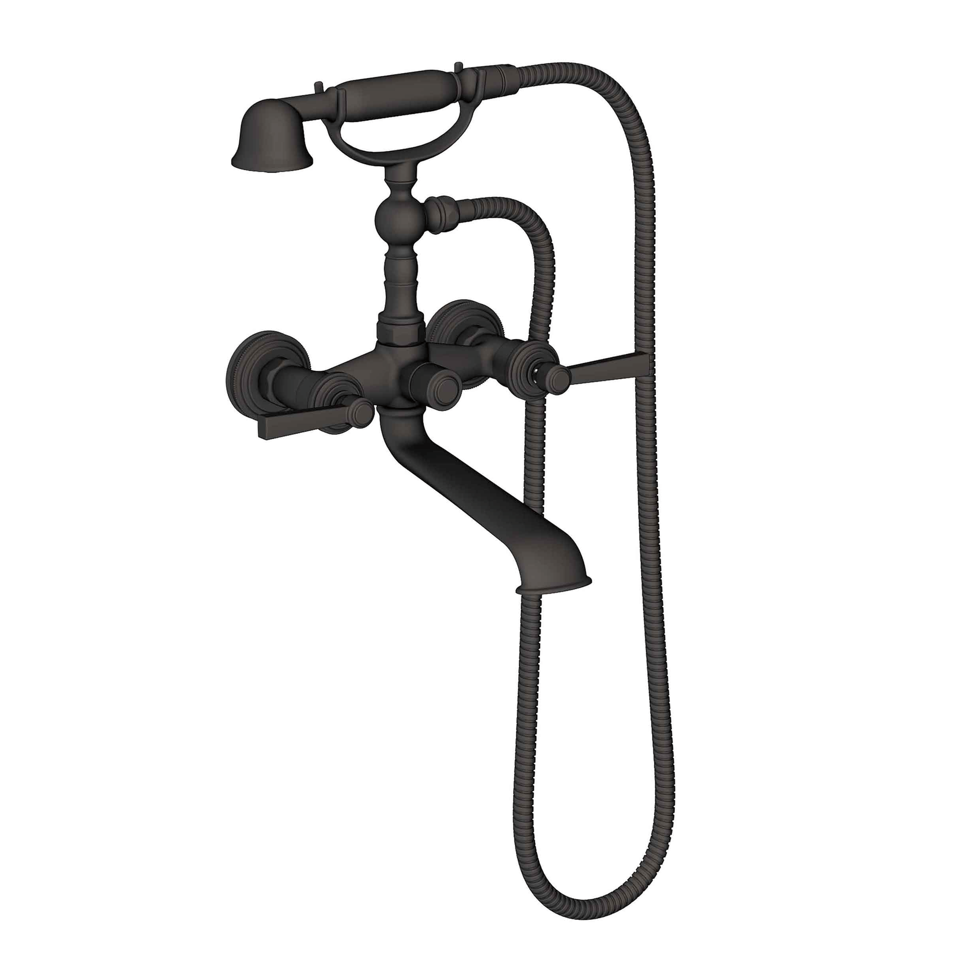 Newport Brass Miro Exposed Tub & Hand Shower Set - Wall Mount
