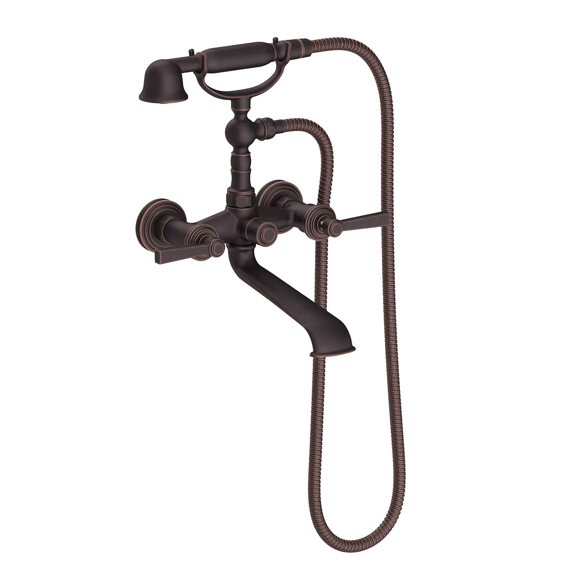 Newport Brass Miro Exposed Tub & Hand Shower Set - Wall Mount