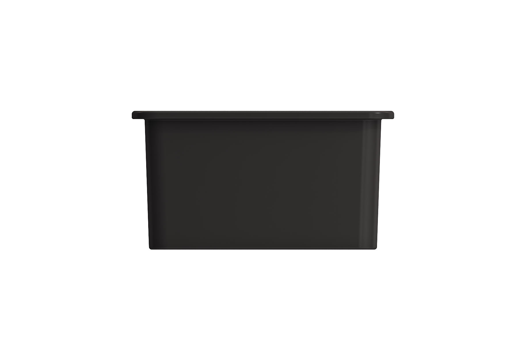 Sotto Dual-Mount Fireclay 24 in. Single Bowl Kitchen Sink with Protective Bottom Grid and Strainer 1627