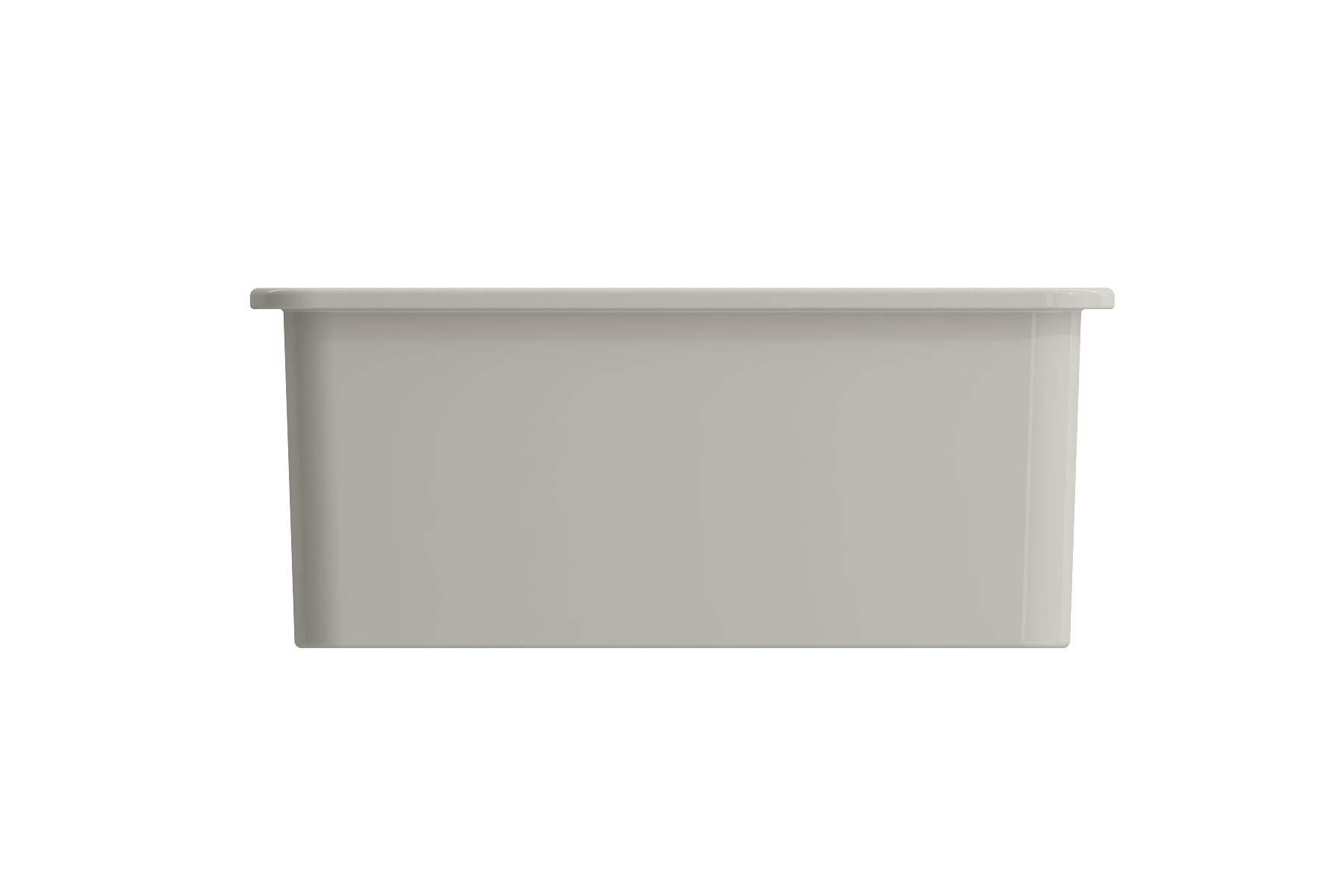 Sotto Dual-Mount Fireclay 24 in. Single Bowl Kitchen Sink with Protective Bottom Grid and Strainer 1627