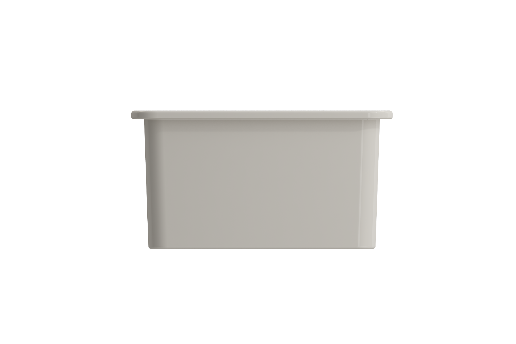 Sotto Dual-Mount Fireclay 24 in. Single Bowl Kitchen Sink with Protective Bottom Grid and Strainer 1627