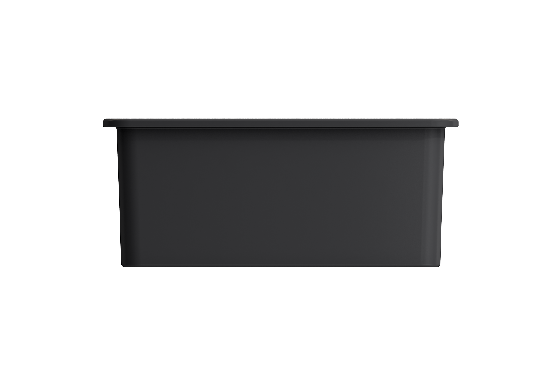 Sotto Dual-Mount Fireclay 24 in. Single Bowl Kitchen Sink with Protective Bottom Grid and Strainer 1627