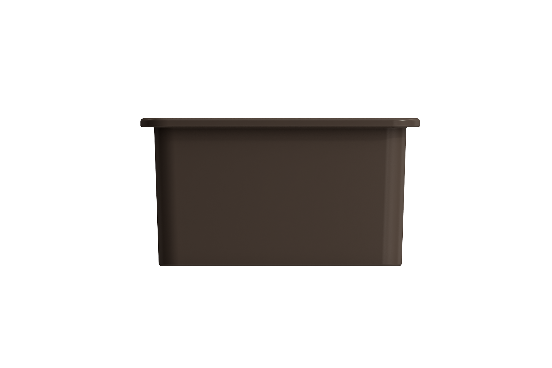 Sotto Dual-Mount Fireclay 24 in. Single Bowl Kitchen Sink with Protective Bottom Grid and Strainer 1627