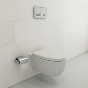 Milano Wall-hung Elongated Toilet Bowl White 1632