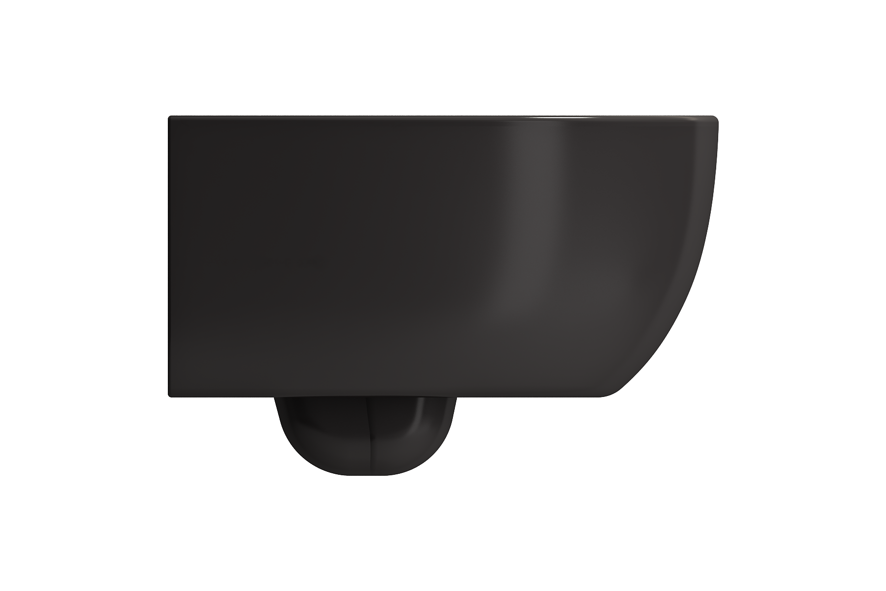 Milano Wall-hung Elongated Toilet Bowl White 1632