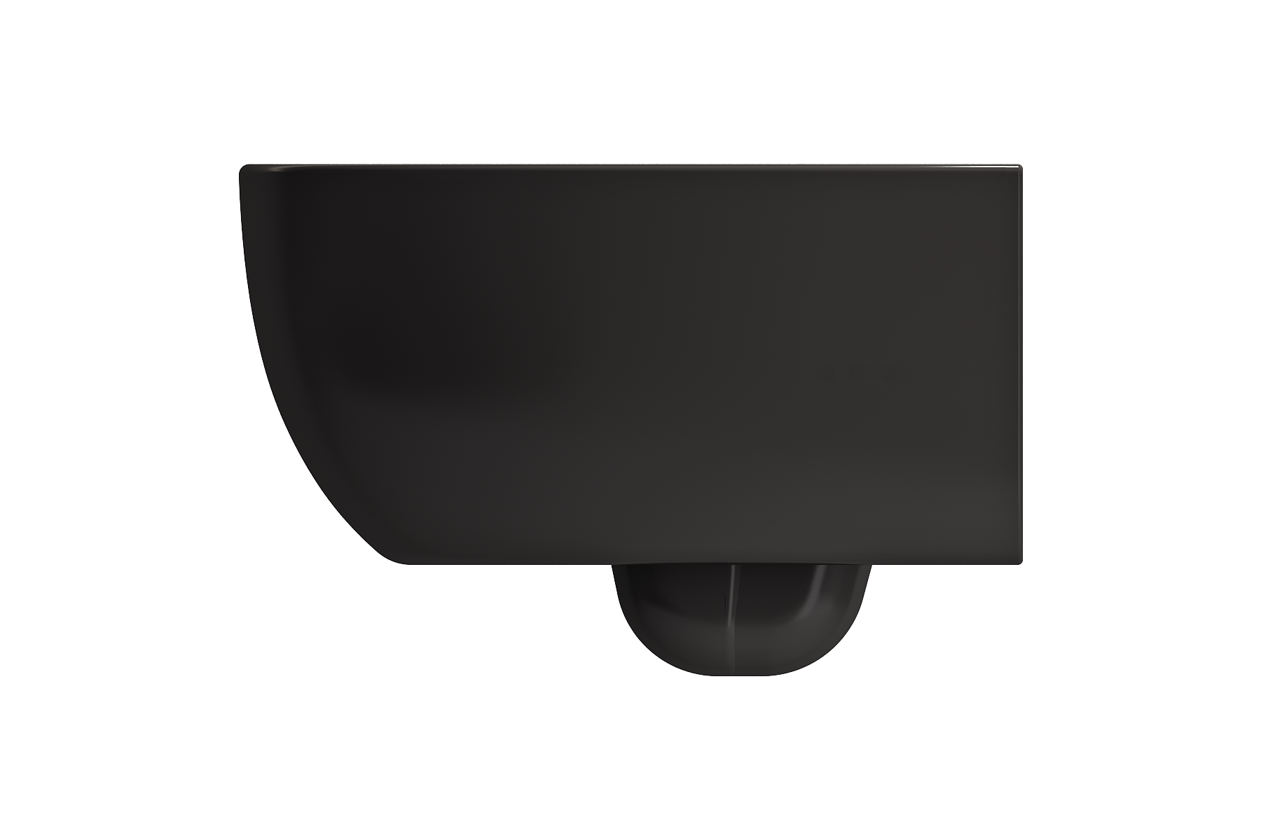 Milano Wall-hung Elongated Toilet Bowl White 1632