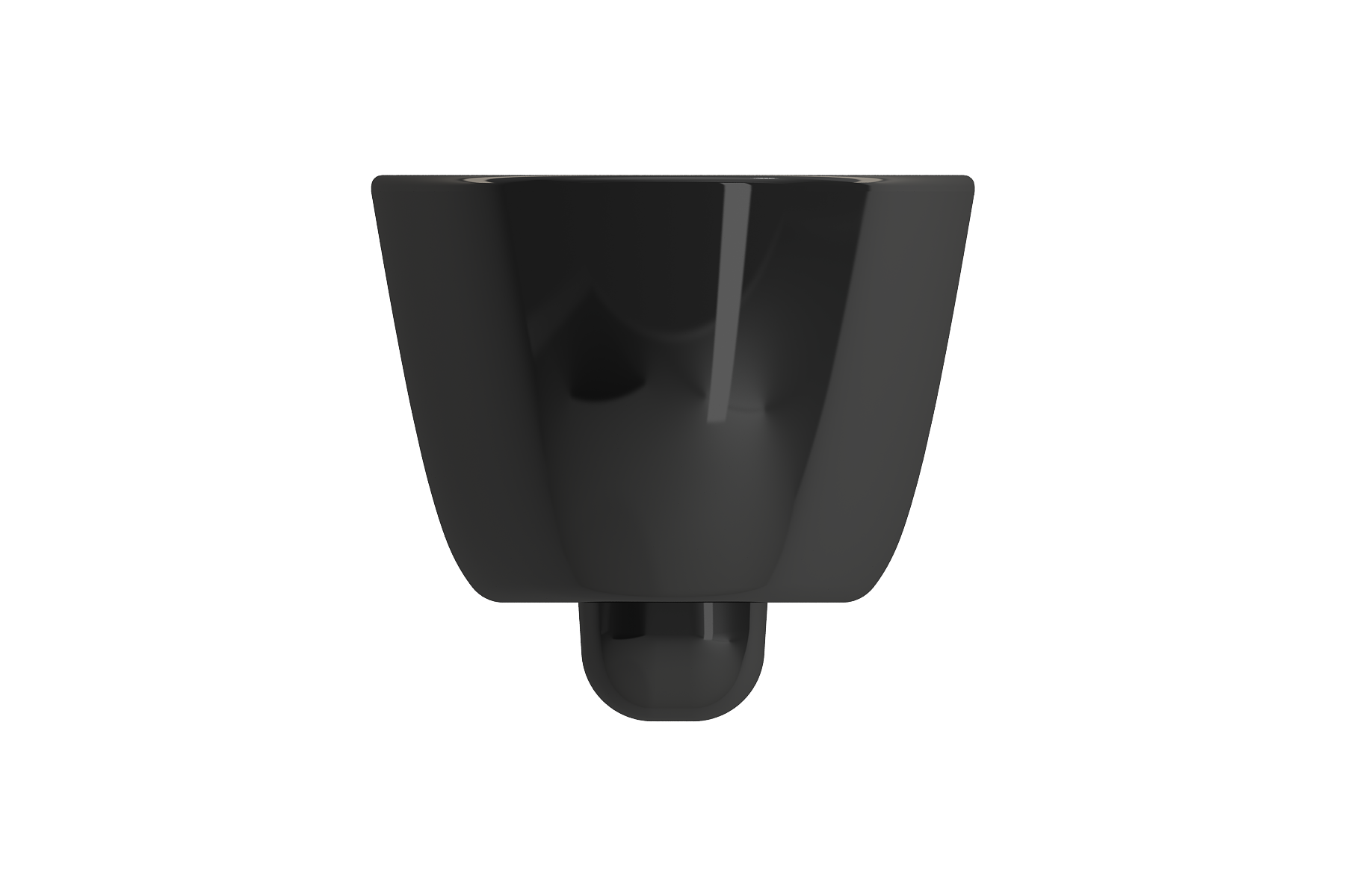 Milano Wall-hung Elongated Toilet Bowl White 1632