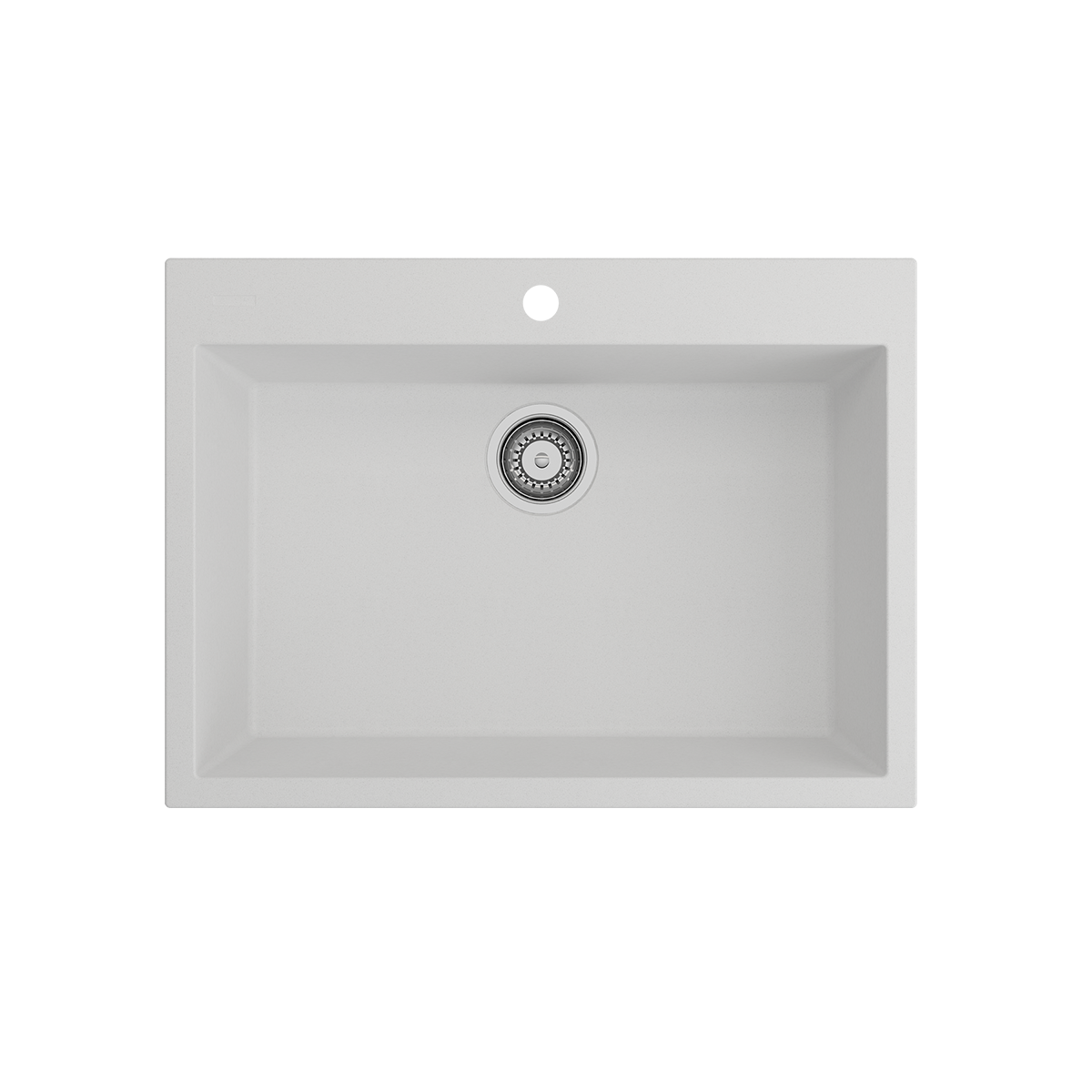 Campino Uno Dual-Mount 27 in. Single Bowl Granite Composite Kitchen Sink 1634