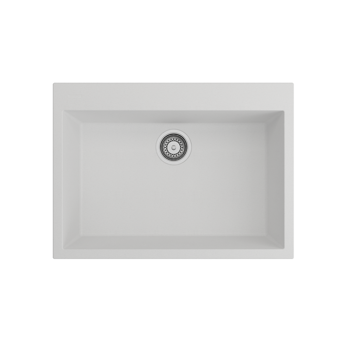 Campino Uno Dual-Mount 27 in. Single Bowl Granite Composite Kitchen Sink 1634