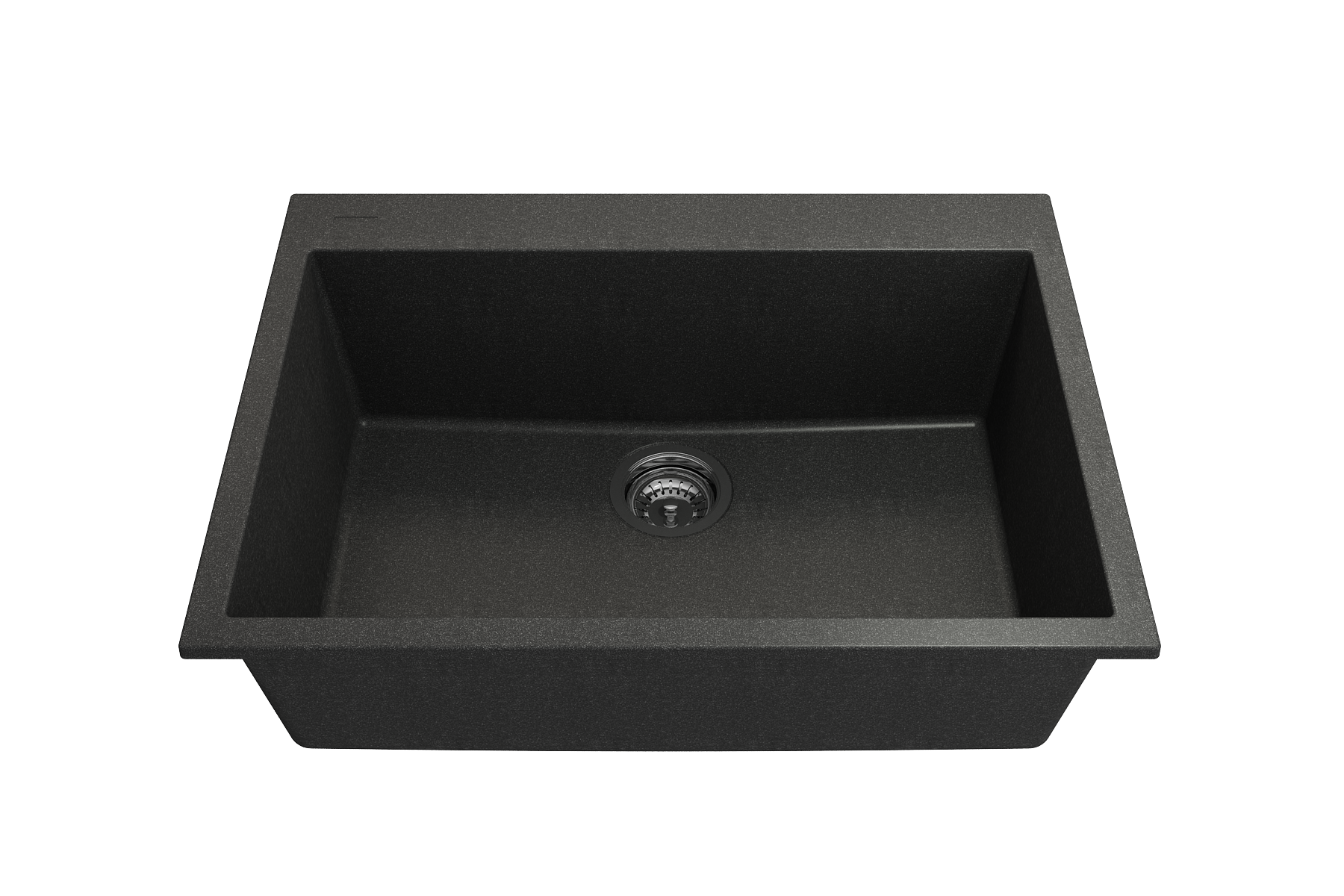 Campino Uno Dual-Mount 27 in. Single Bowl Granite Composite Kitchen Sink 1634