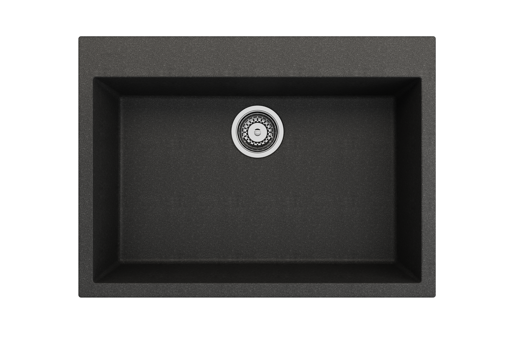 Campino Uno Dual-Mount 27 in. Single Bowl Granite Composite Kitchen Sink 1634