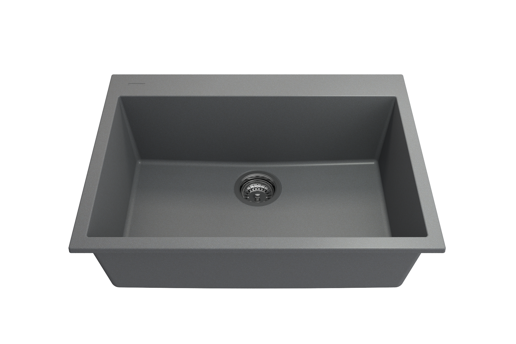 Campino Uno Dual-Mount 27 in. Single Bowl Granite Composite Kitchen Sink 1634