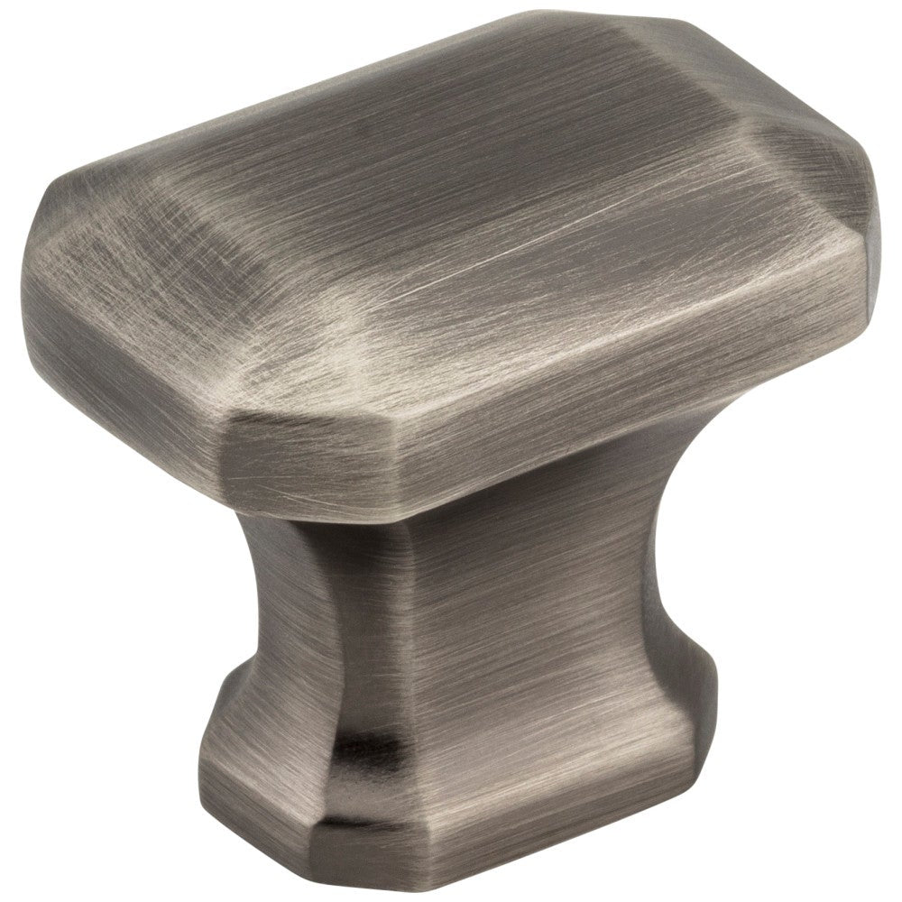 Hardware Resources 1-1/4" Overall Length Satin Nickel Emerald Ella Cabinet Knob