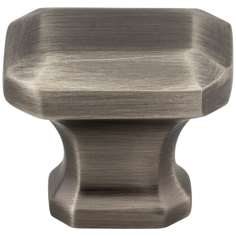 Hardware Resources 1-1/4" Overall Length Satin Nickel Emerald Ella Cabinet Knob