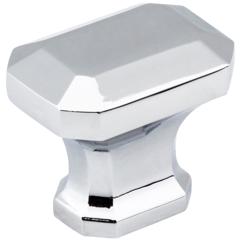 Hardware Resources 1-1/4" Overall Length Satin Nickel Emerald Ella Cabinet Knob