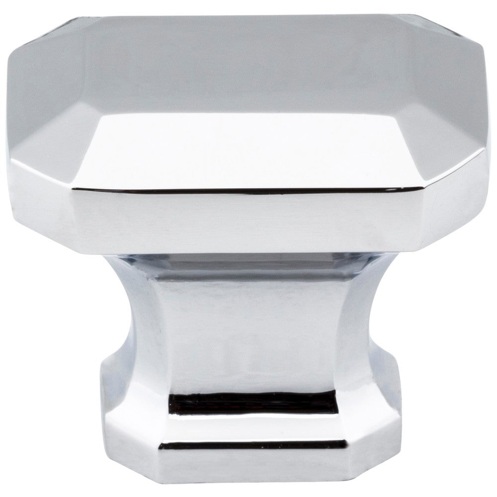 Hardware Resources 1-1/4" Overall Length Satin Nickel Emerald Ella Cabinet Knob