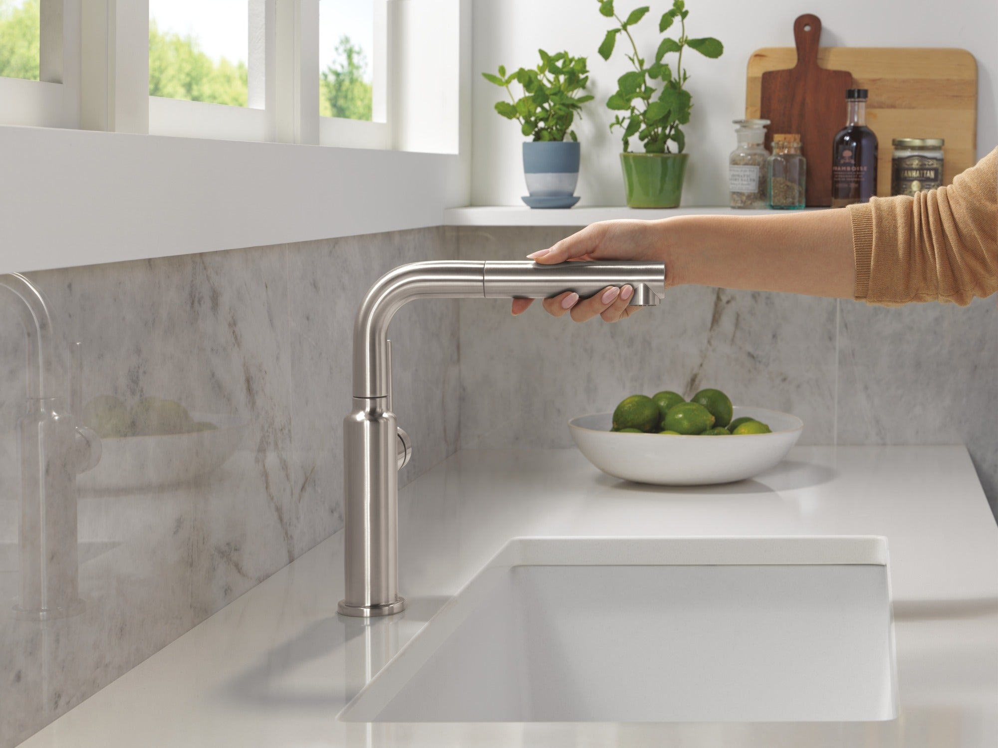 Delta Daneri™ Single Handle Pull-Out Kitchen Faucet
