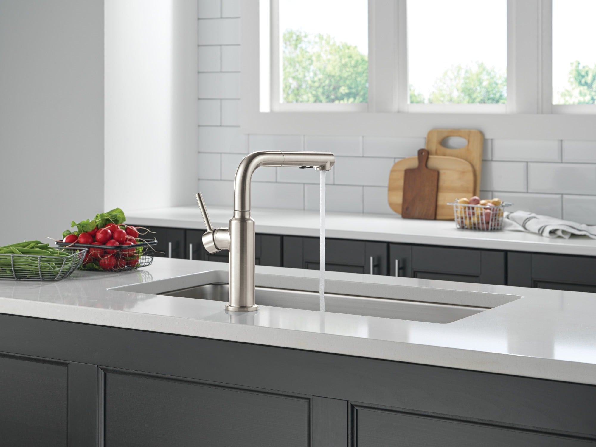 Delta Daneri™ Single Handle Pull-Out Kitchen Faucet