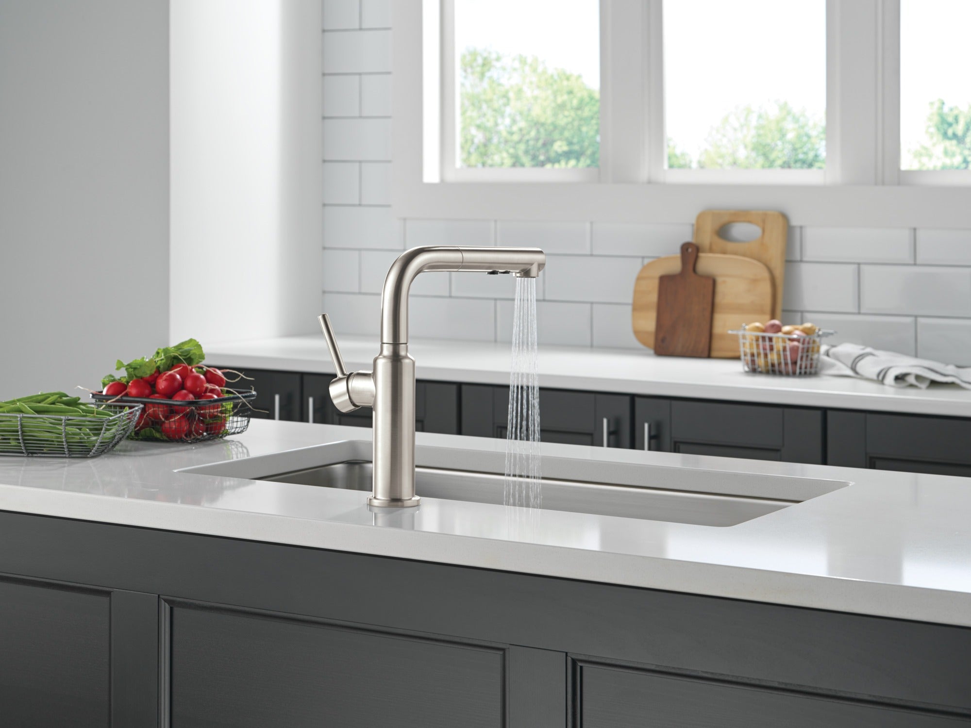 Delta Daneri™ Single Handle Pull-Out Kitchen Faucet