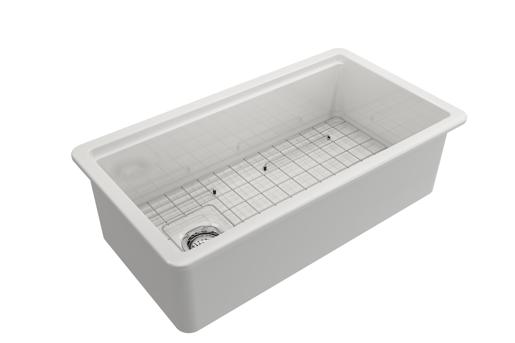 SOTTO STEP-RIM 34 Fireclay Workstation Sinks