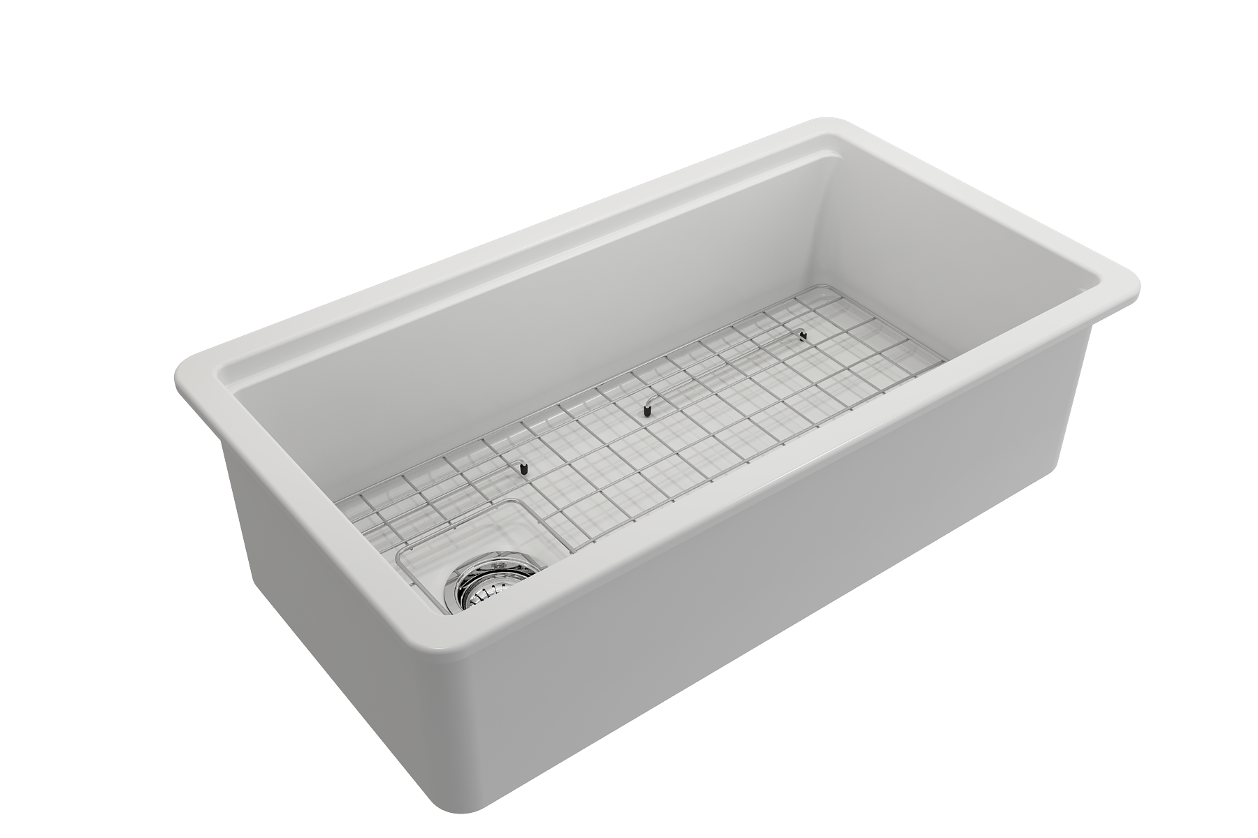 SOTTO STEP-RIM 34 Fireclay Workstation Sinks
