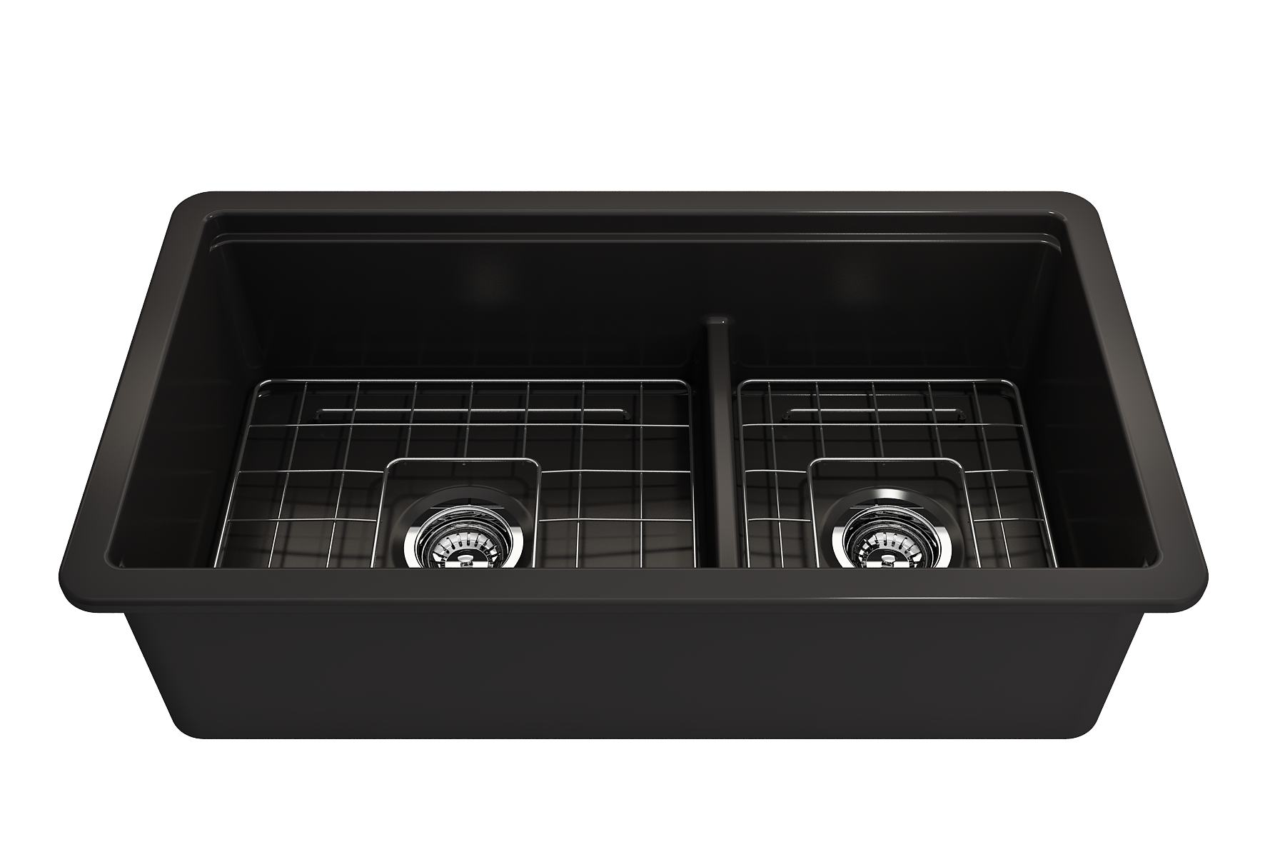 SOTTO STEP-RIM 34D Fireclay Workstation Sinks