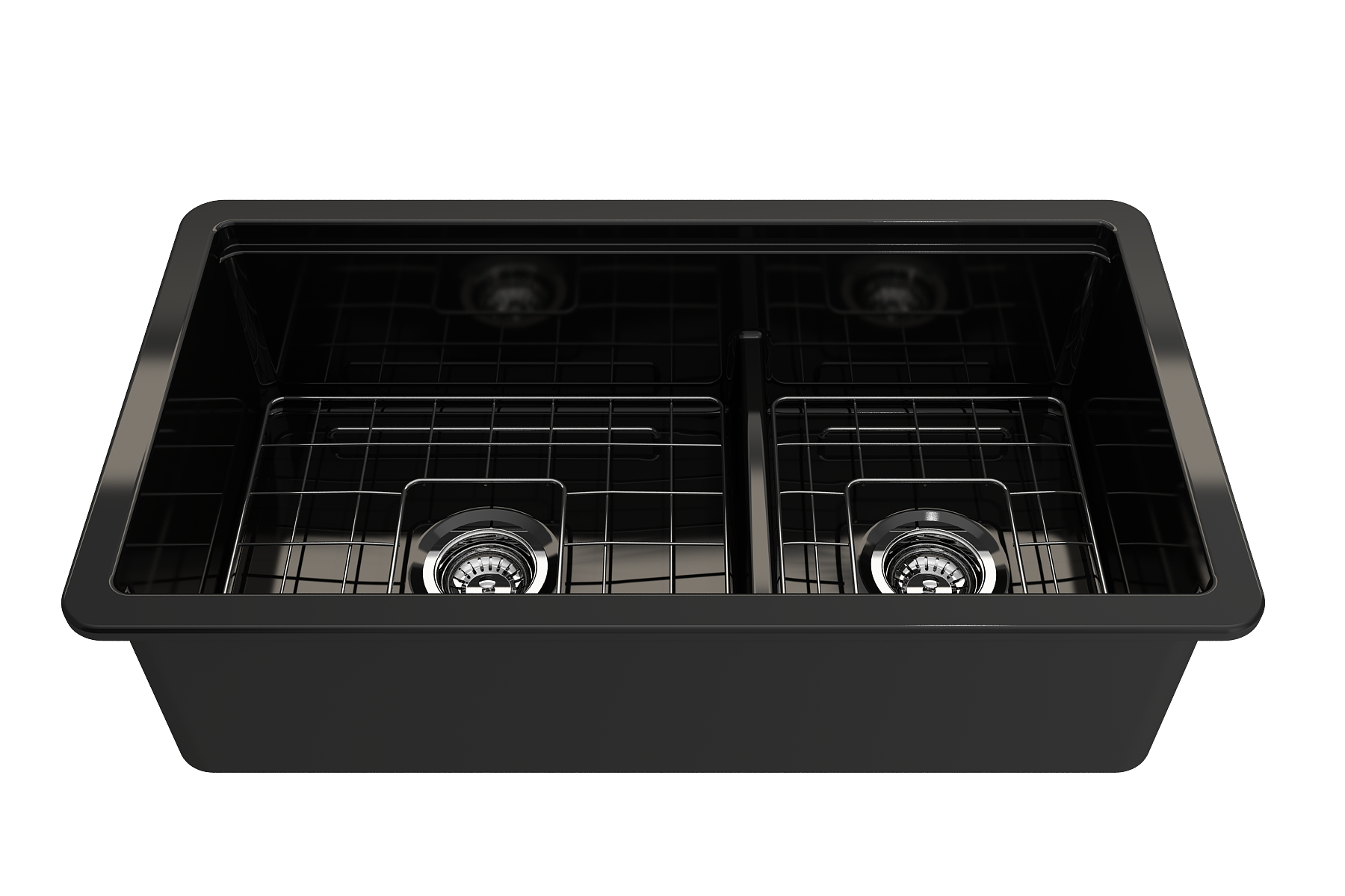 SOTTO STEP-RIM 34D Fireclay Workstation Sinks
