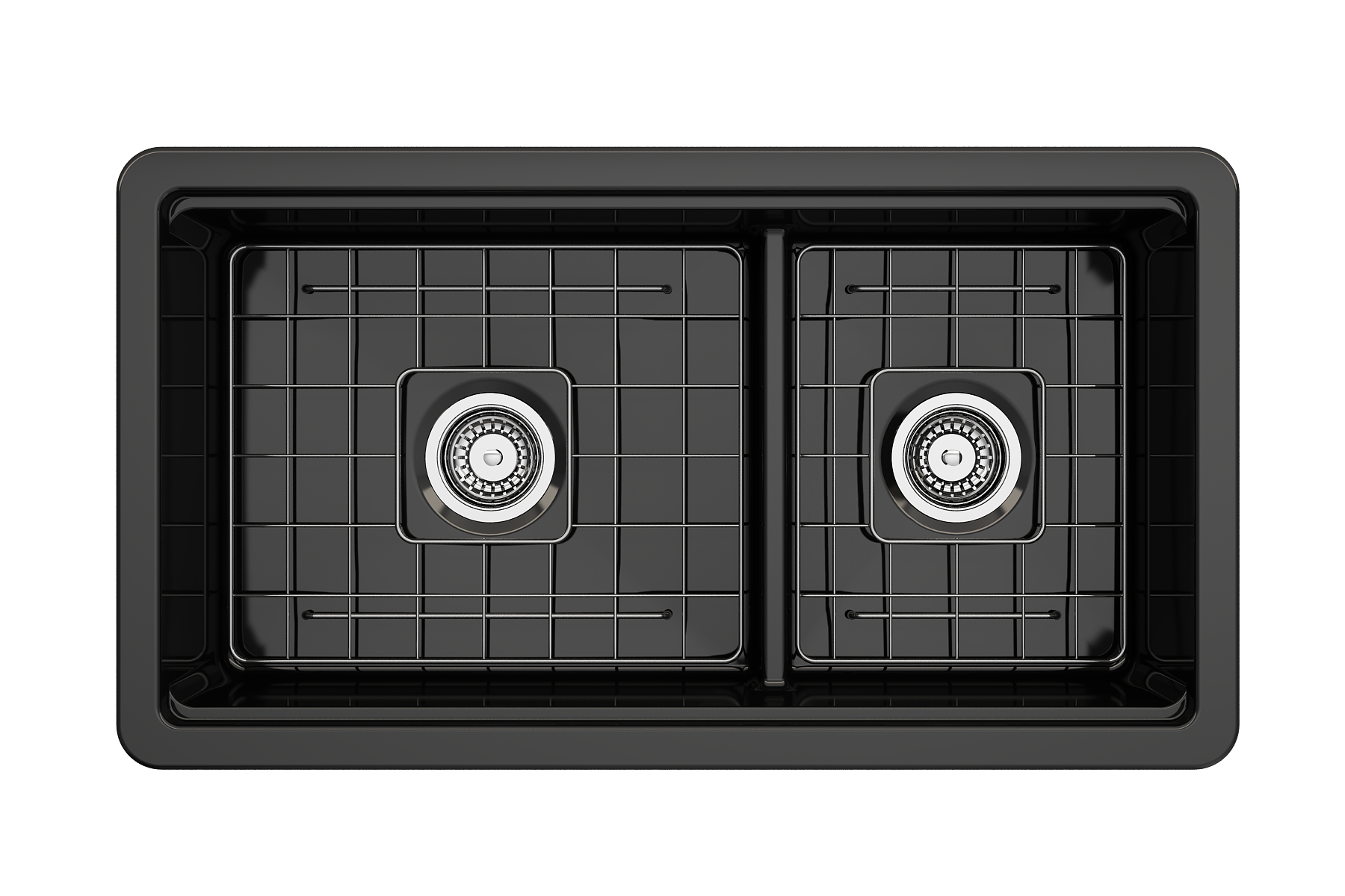 SOTTO STEP-RIM 34D Fireclay Workstation Sinks