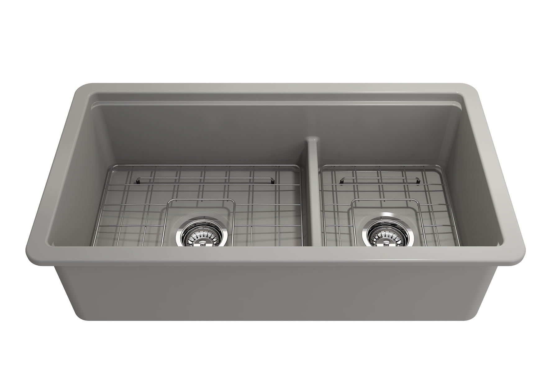 SOTTO STEP-RIM 34D Fireclay Workstation Sinks