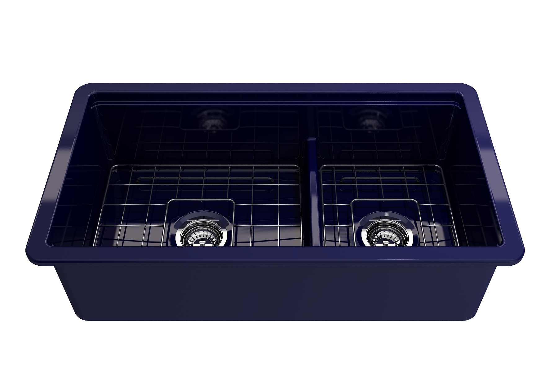 SOTTO STEP-RIM 34D Fireclay Workstation Sinks